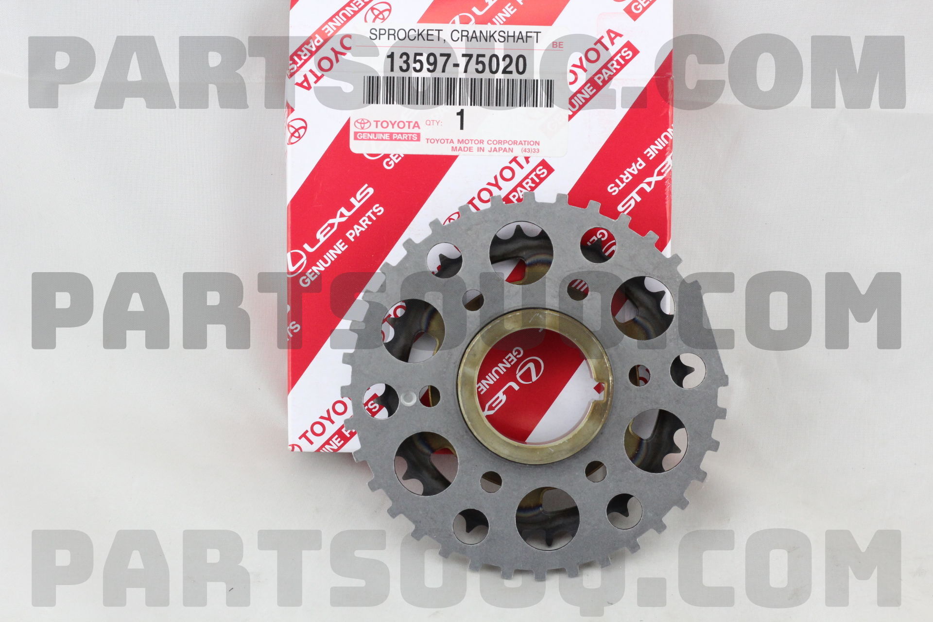 SPROCKET, CRANKSHAFT TIMING, NO.2 1359775020 | Toyota Parts | PartSouq