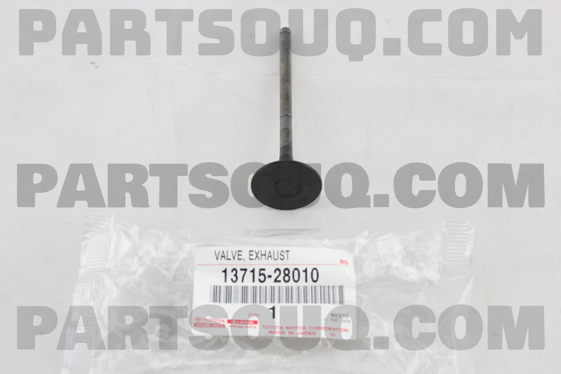 VALVE, EXHAUST 1371528010 | Toyota Parts | PartSouq
