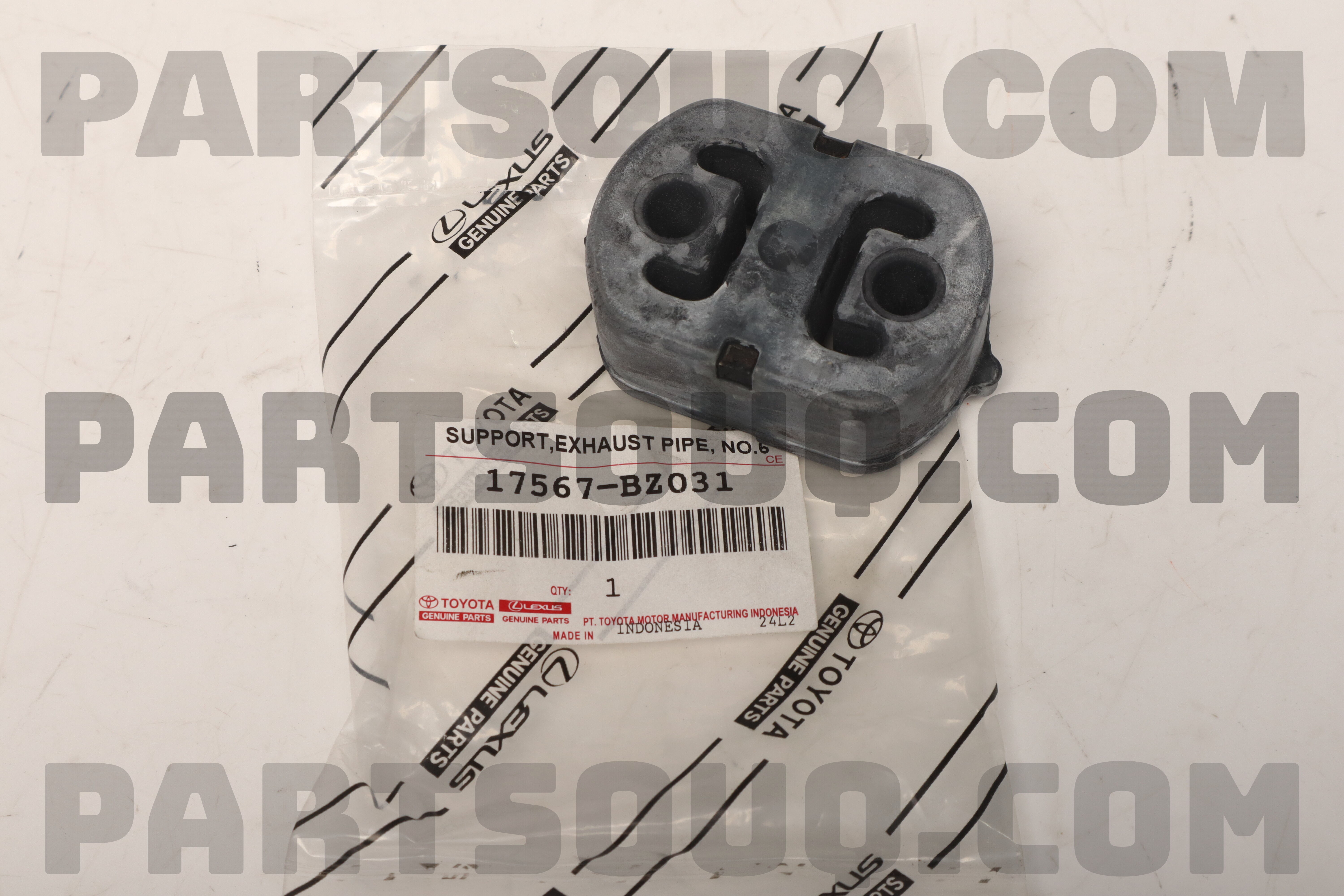 SUPPORT, EXHAUST PIPE, NO.1 17567BZ030 | Toyota Parts | PartSouq