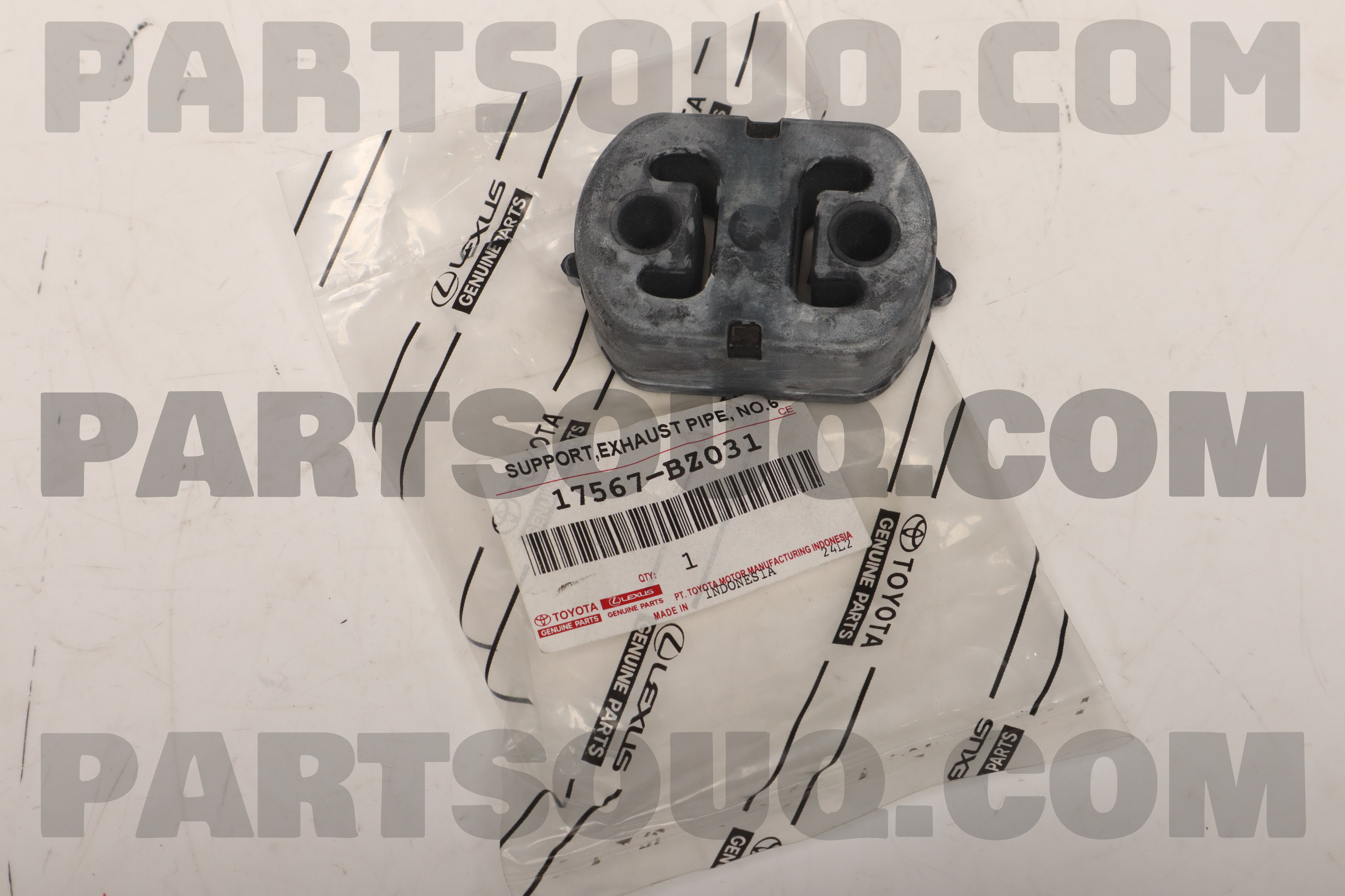SUPPORT, EXHAUST PIPE, NO.1 17567BZ030 | Toyota Parts | PartSouq
