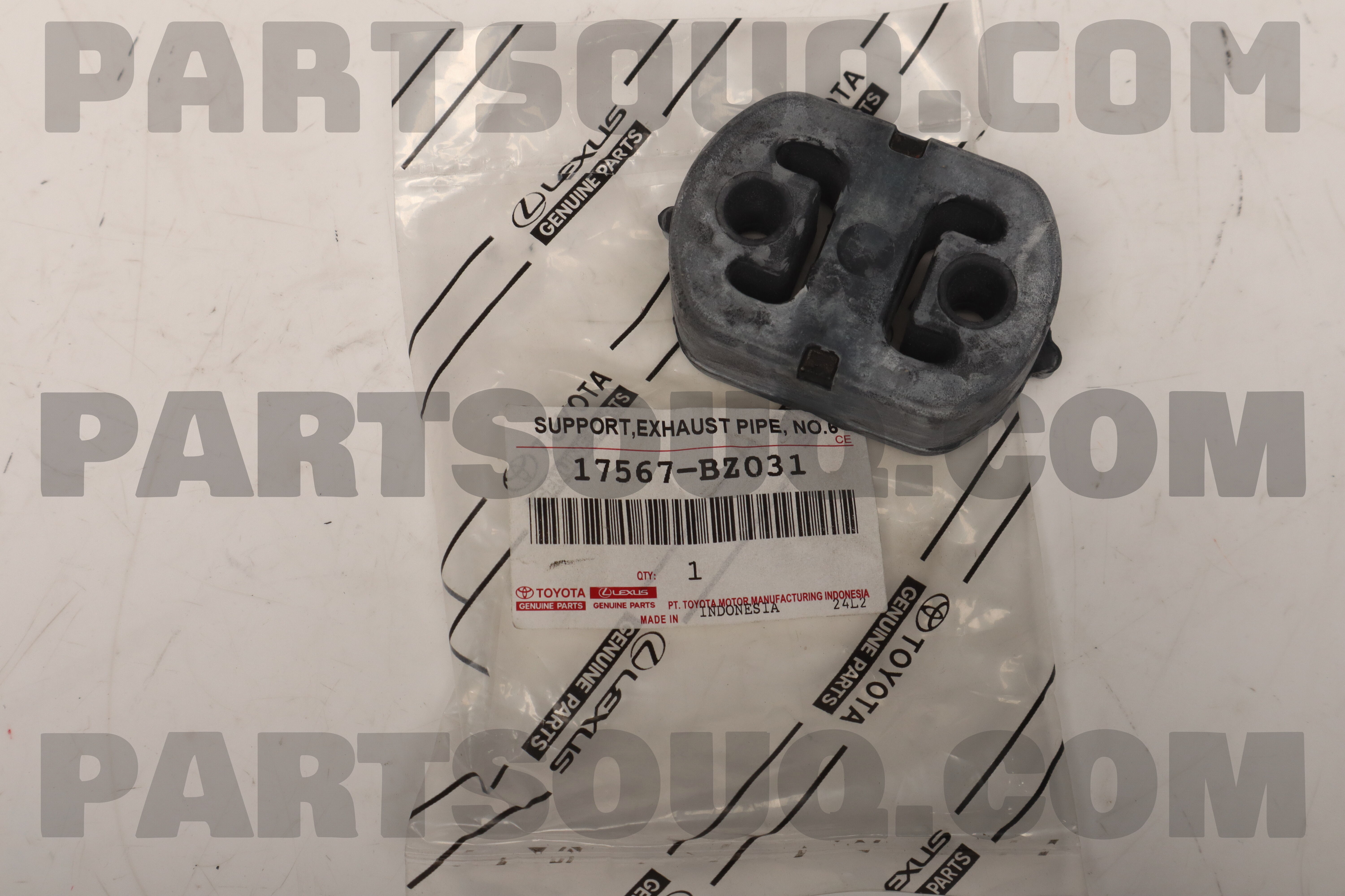 SUPPORT, EXHAUST PIPE, NO.1 17567BZ030 | Toyota Parts | PartSouq