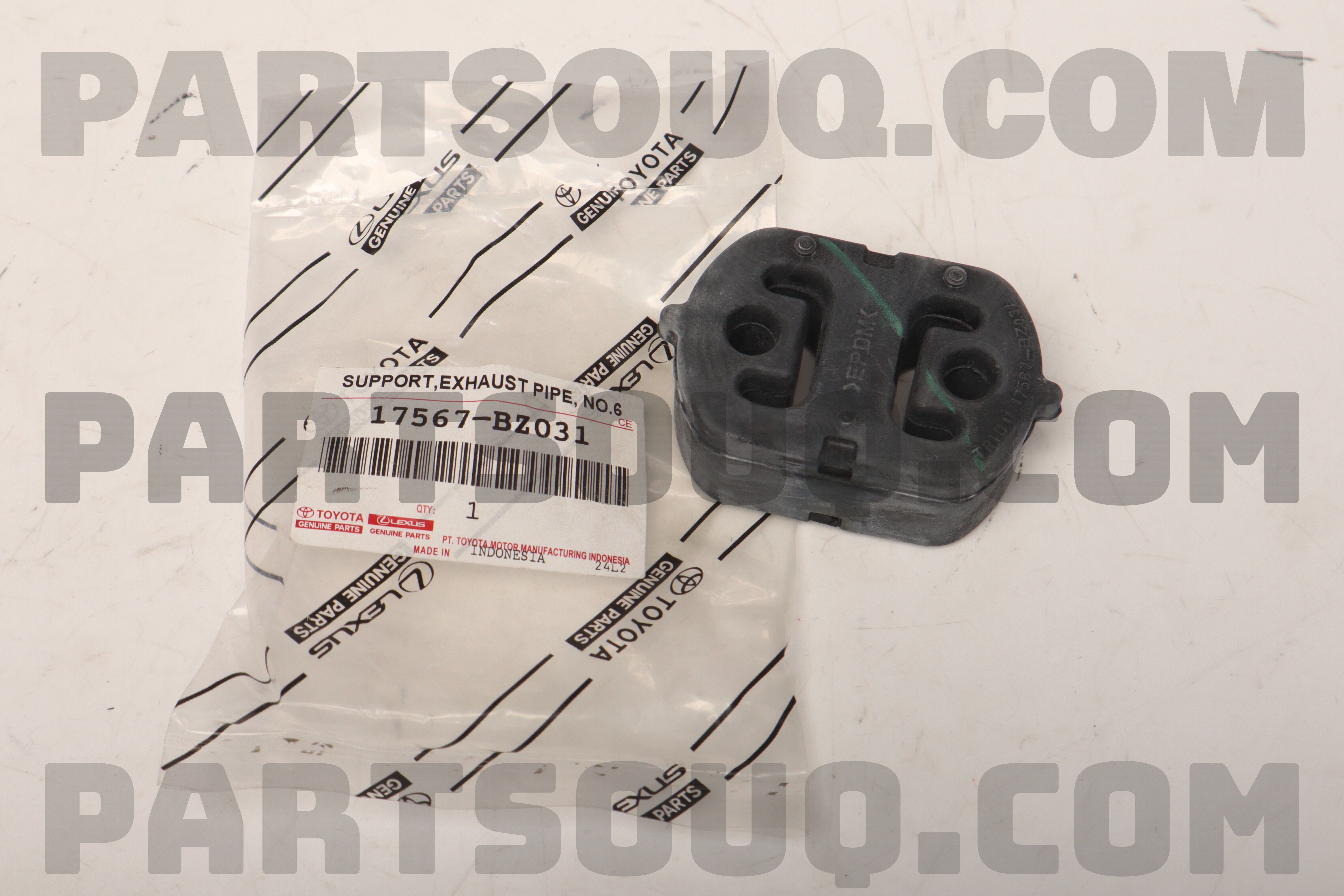SUPPORT, EXHAUST PIPE, NO.1 17567BZ030 | Toyota Parts | PartSouq