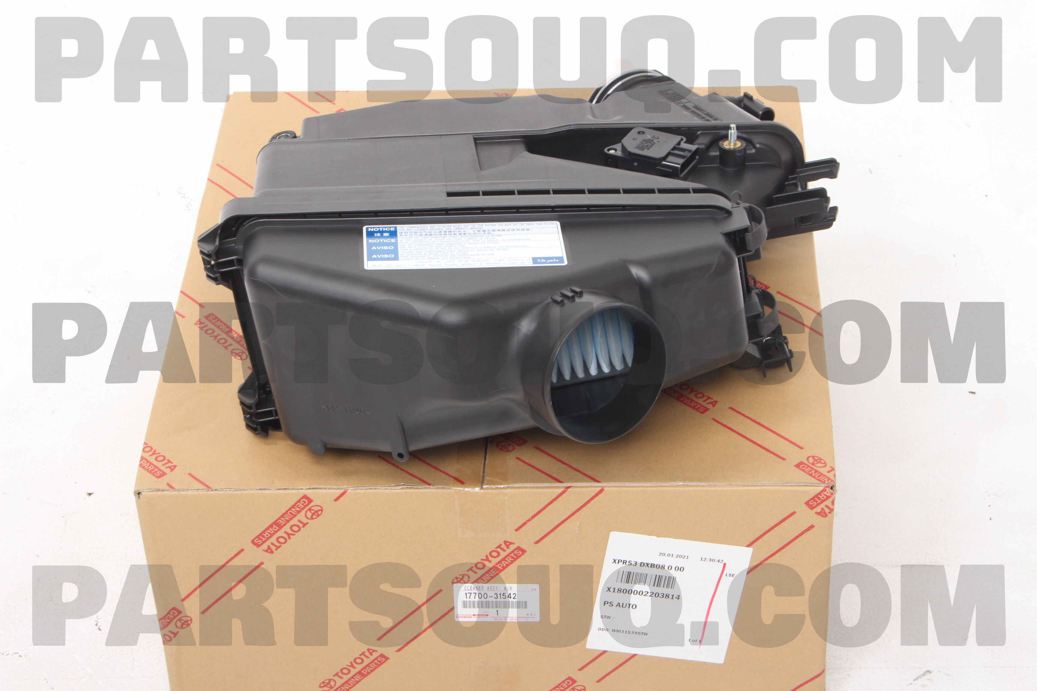 CLEANER ASSY, AIR 1770031542 | Toyota Parts | PartSouq