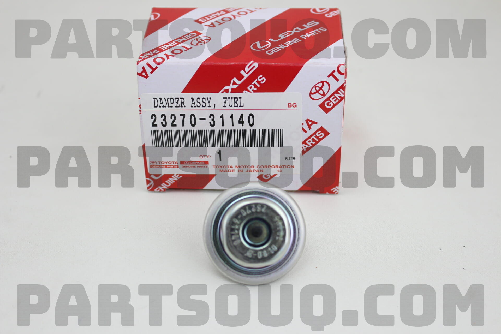 DAMPER ASSY, FUEL PRESSURE PULSATION 2327031140 | Toyota Parts