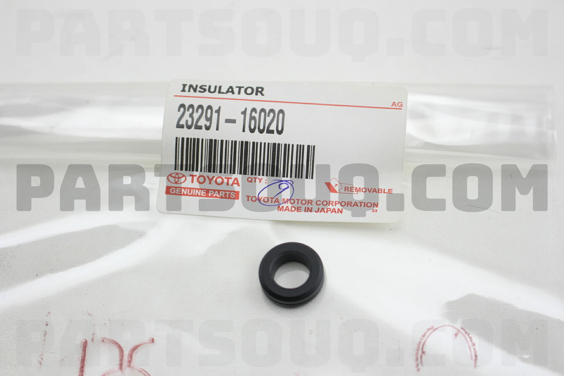 INSULATOR, INJECTOR VIBRATION 2329116020 Toyota Parts PartSouq