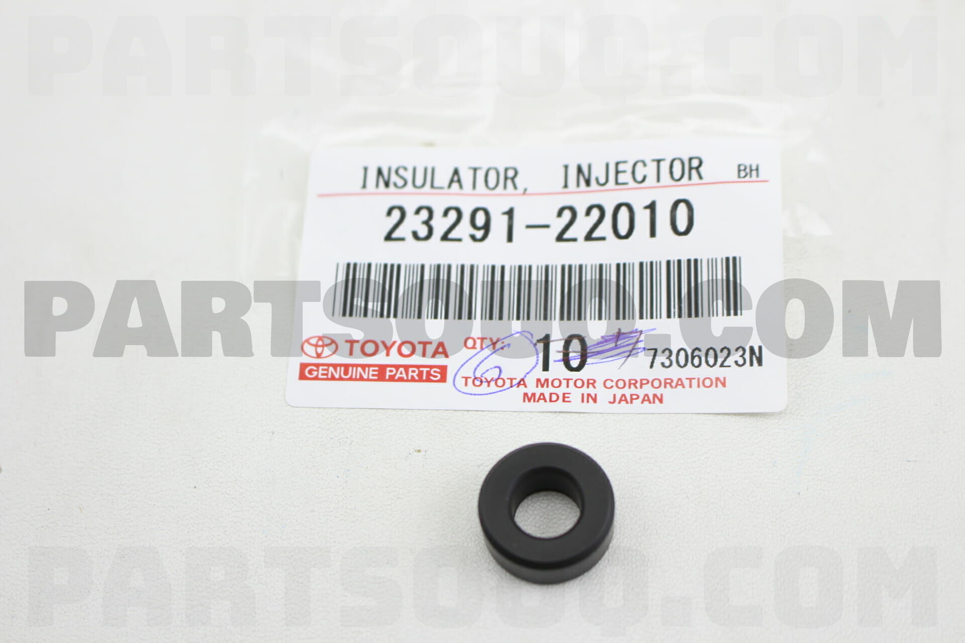 INSULATOR, INJECTOR VIBRATION 2329122010 Toyota Parts PartSouq