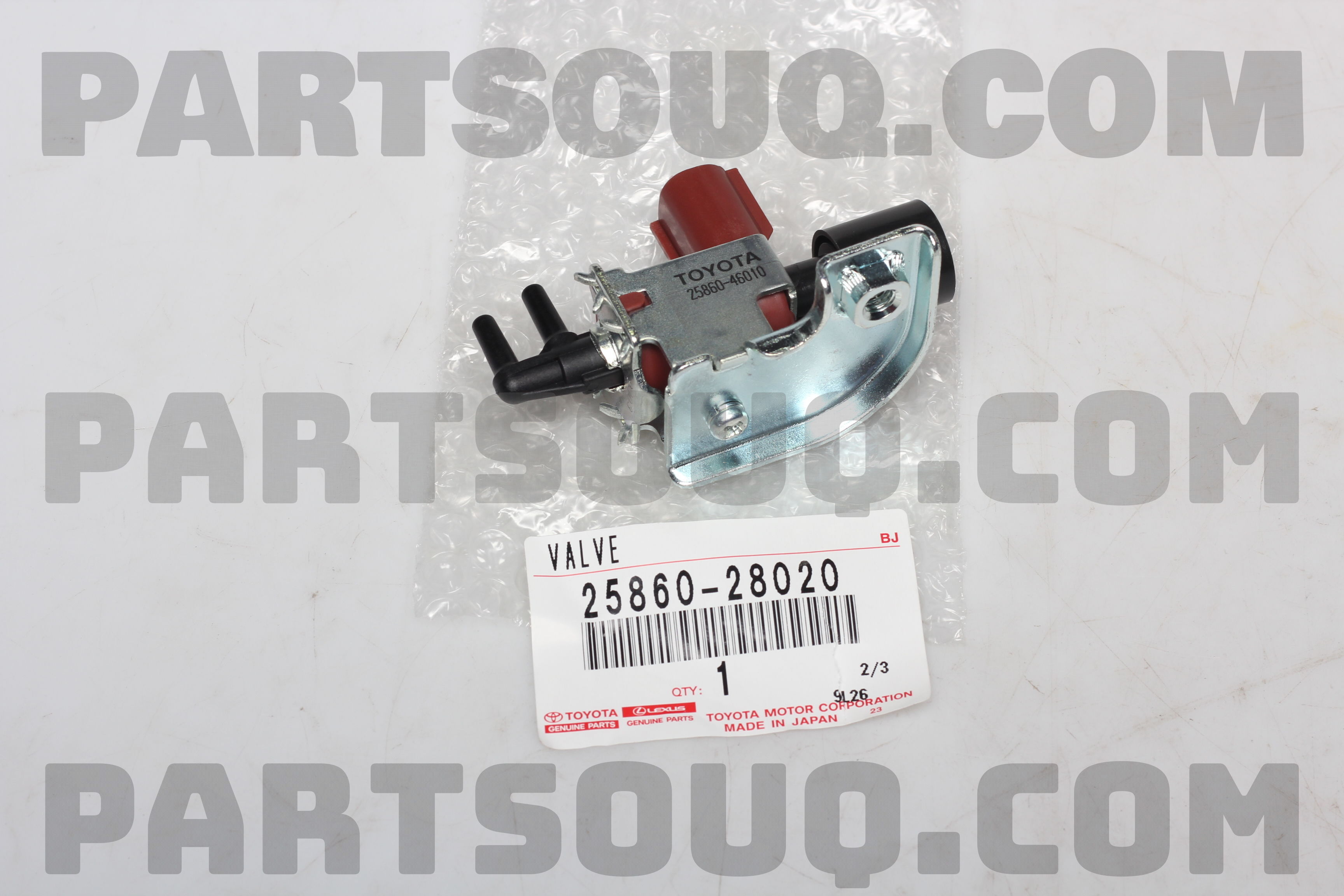 VALVE ASSY, VACUUM SWITCHING, NO.1 2586028020 | Toyota Parts | PartSouq