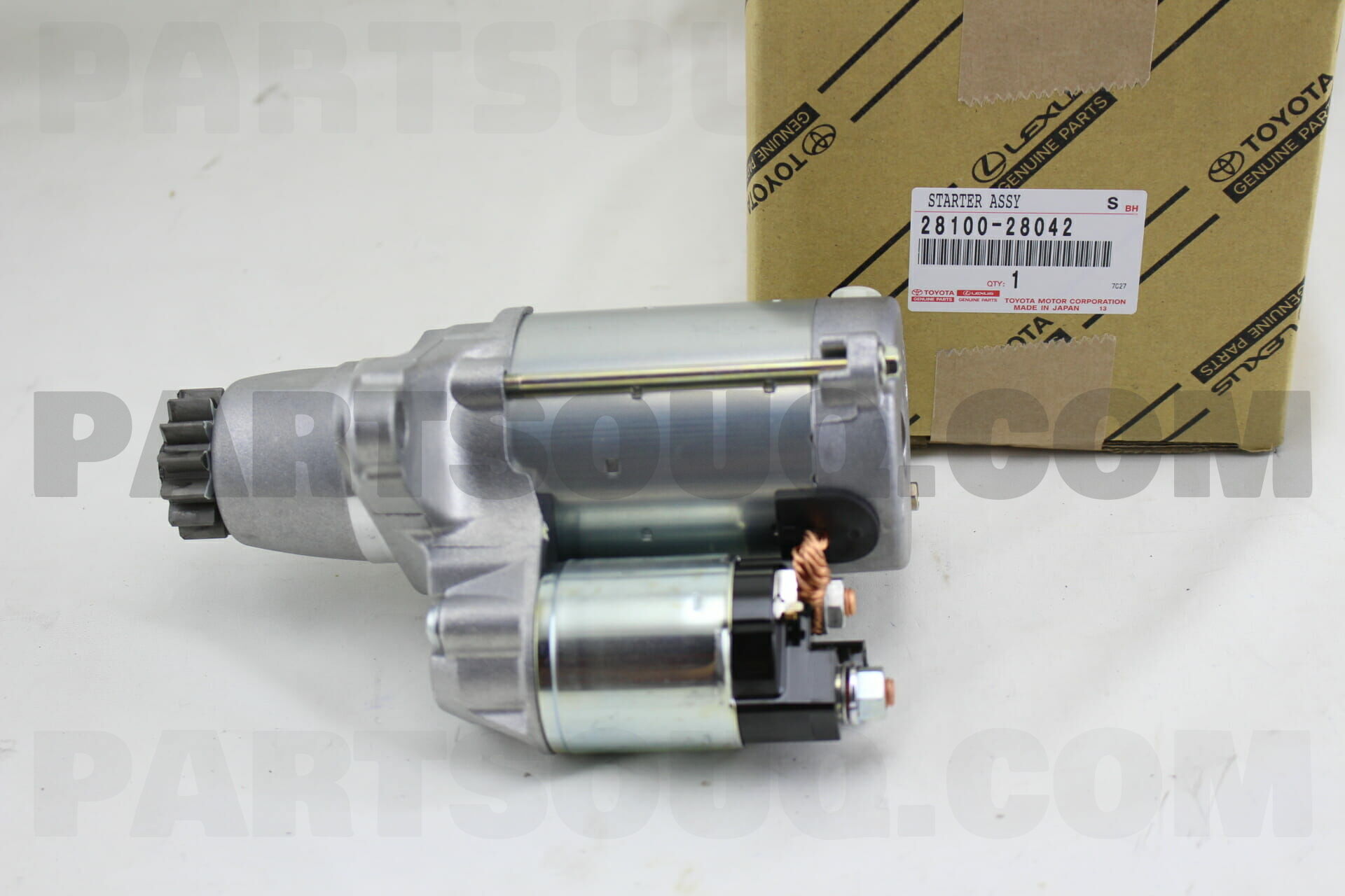 【海外輸入】 2810028042 ASSY STARTER | PartSouq | Parts Toyota 和書