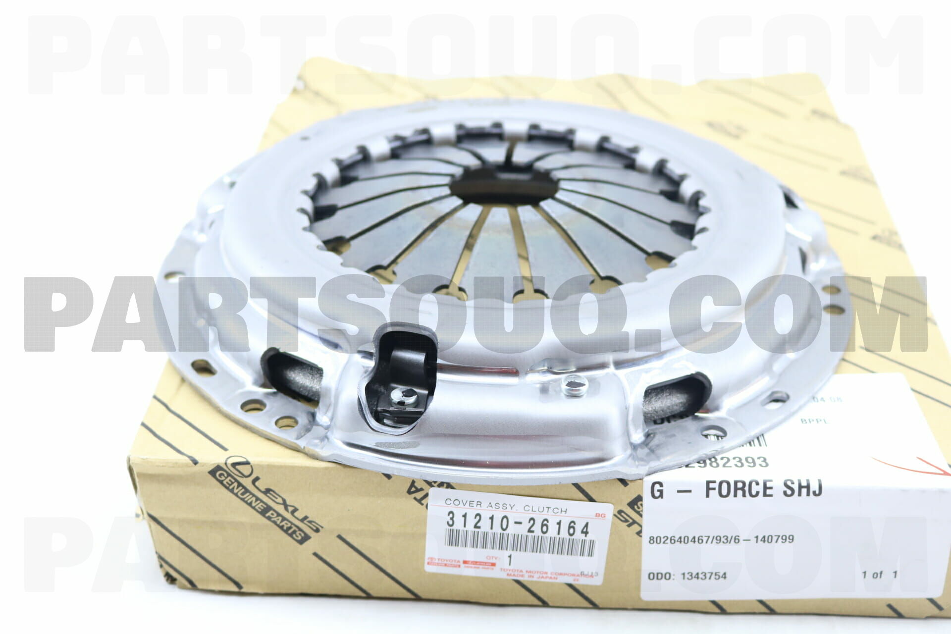COVER ASSY, CLUTCH 3121026164 | Toyota Parts | PartSouq