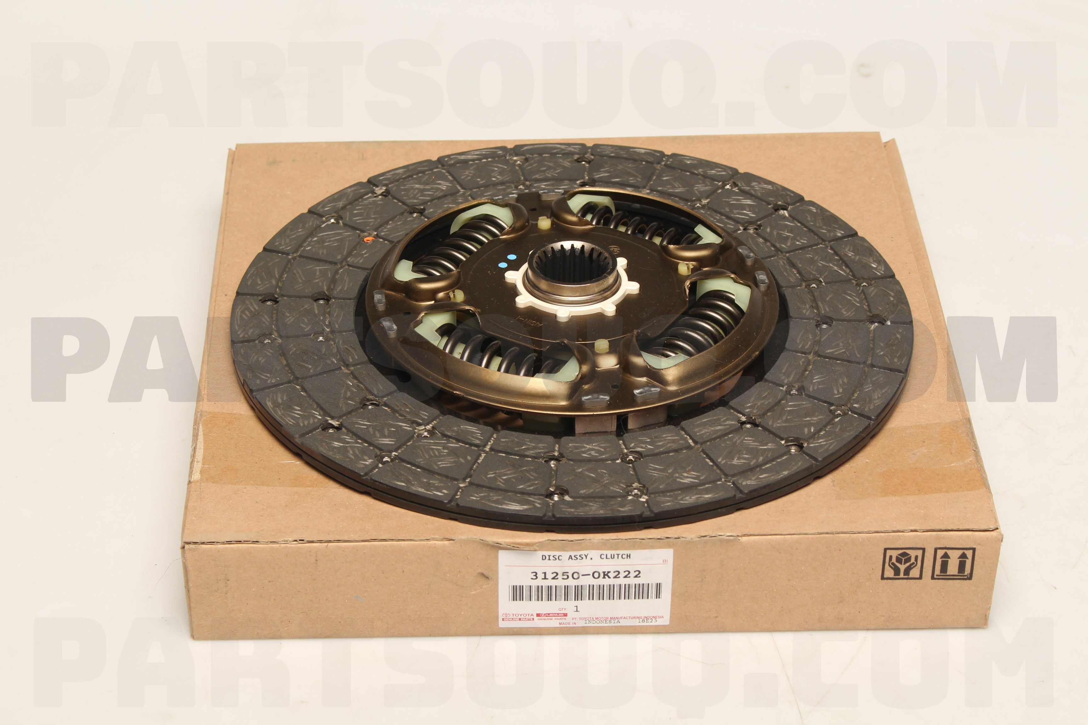 312500K222 Toyota DISC ASSY, CLUTCH