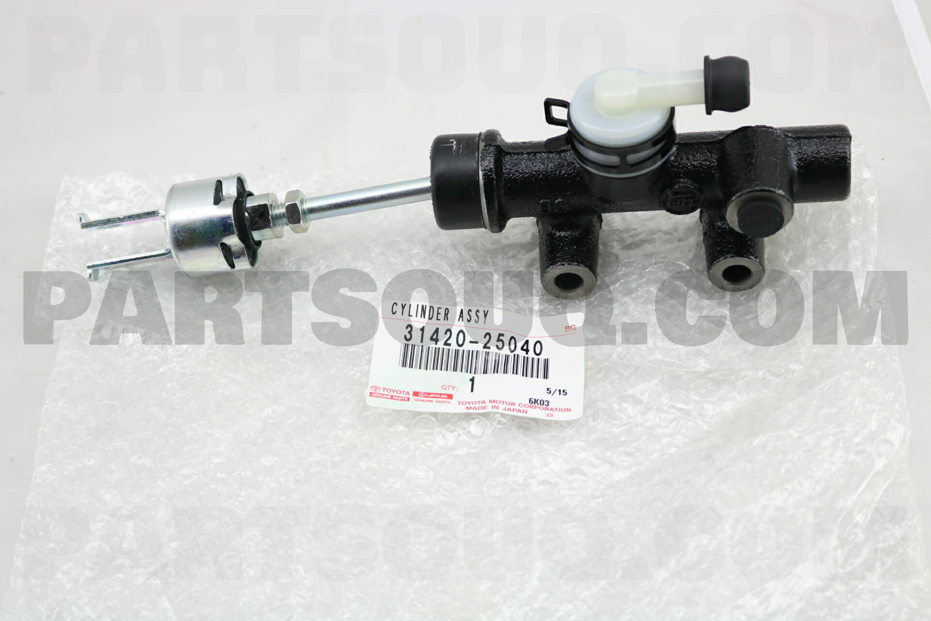 『5年保証』 CYLINDER ASSY, CLUTCH MASTER 3142025040 | Toyota Parts パンツ