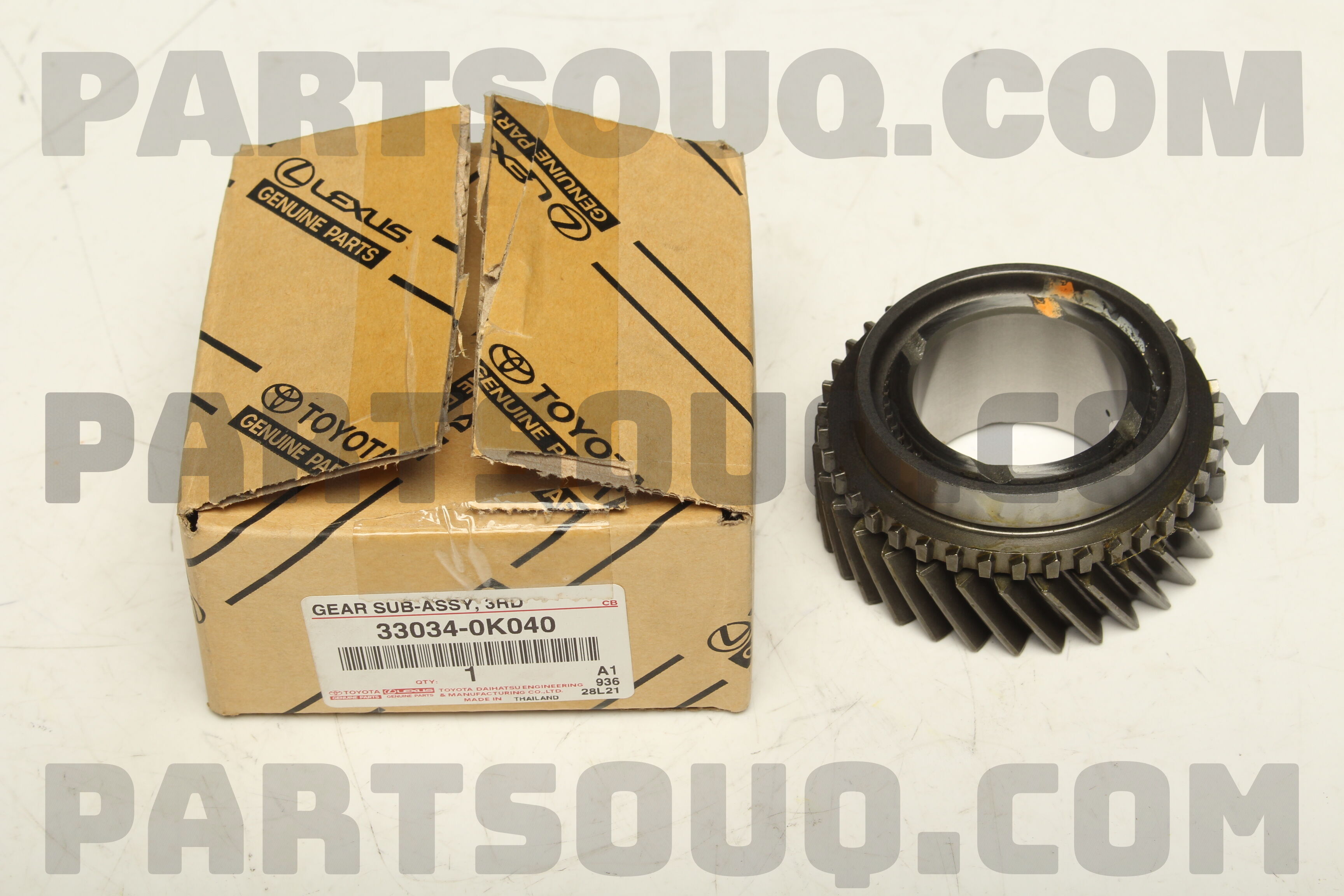 GEAR, 3RD 330340K040 | Toyota Repuestos | PartSouq