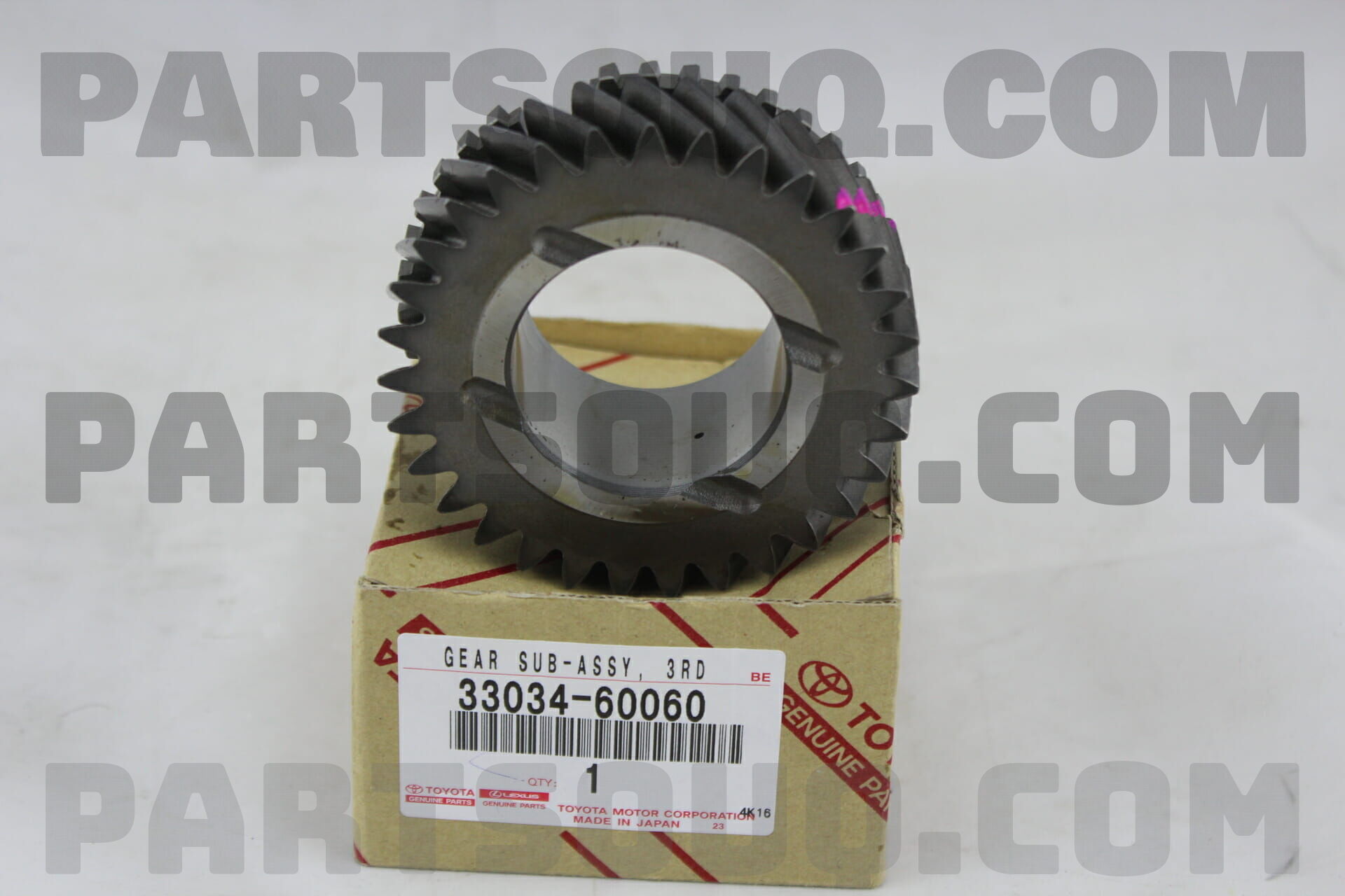 GEAR, 3RD 3303460060 | Toyota Parts | PartSouq
