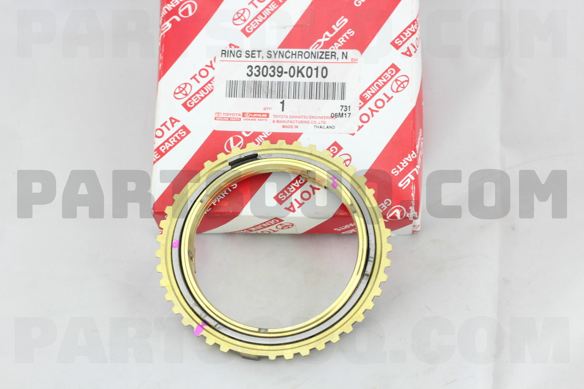 RING SYNCHRONIZER 333690K010 | Toyota Parts | PartSouq