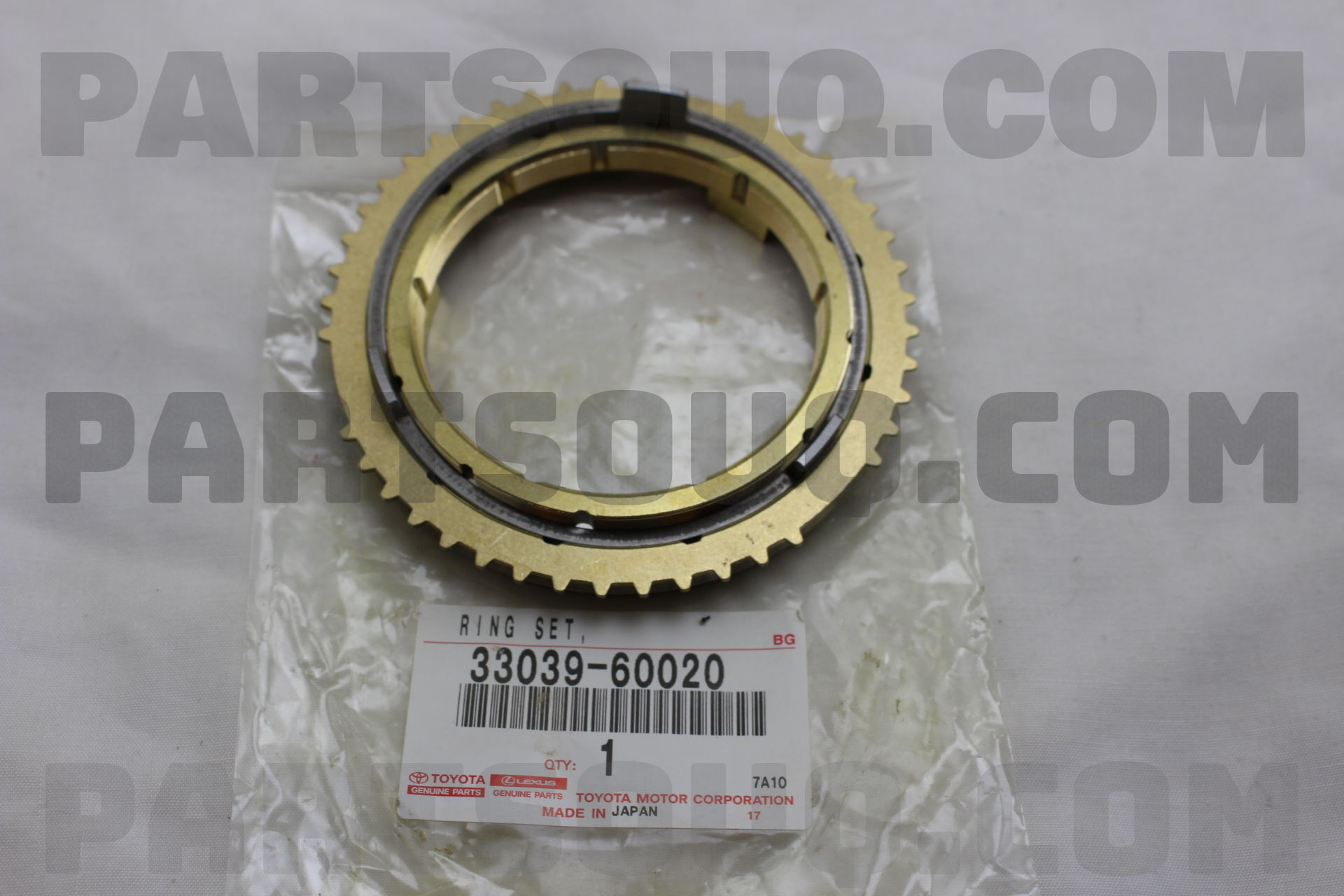 RING SET, SYNCHRONIZER, NO.3 3303960020 | Toyota Parts | PartSouq