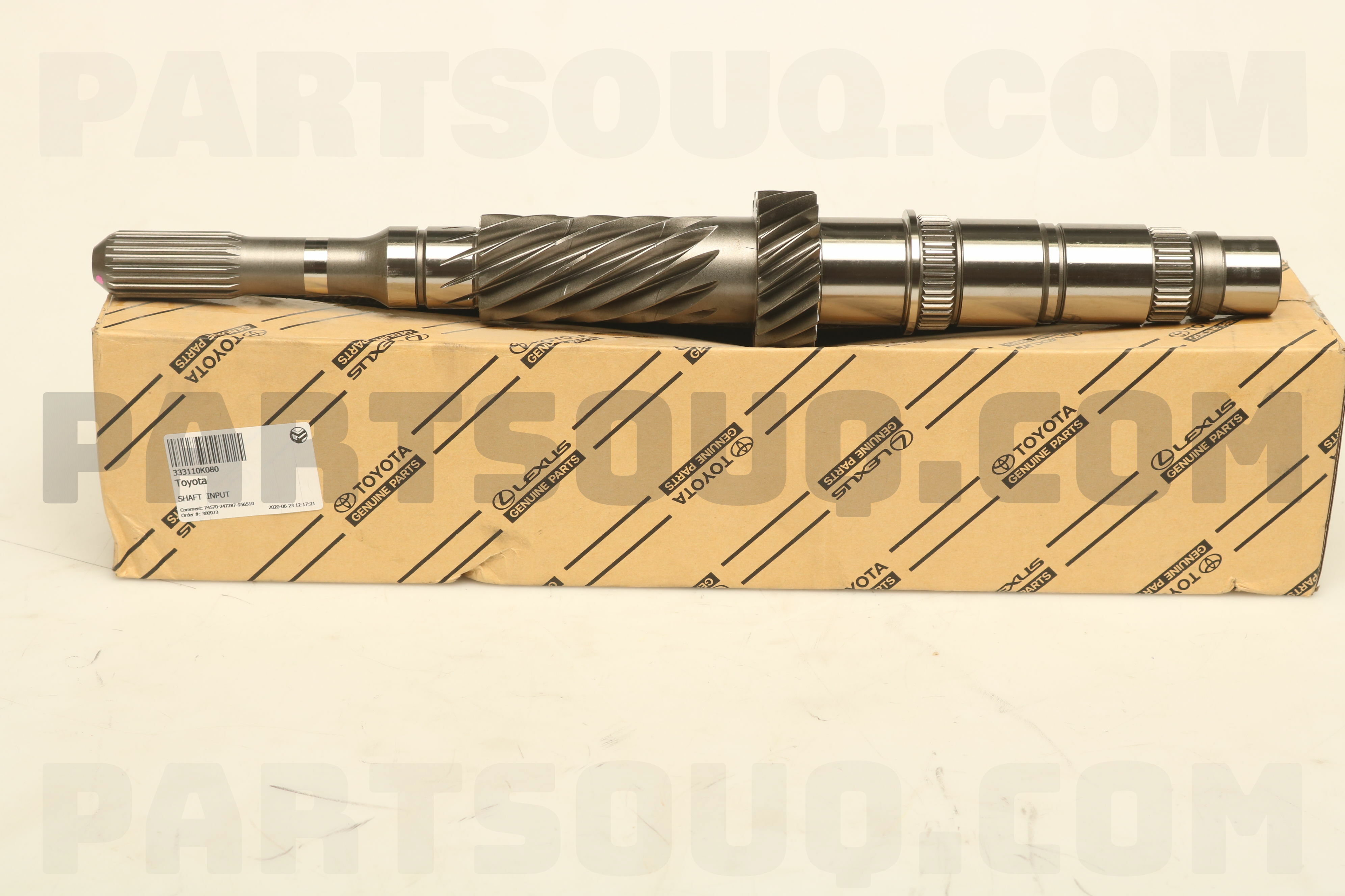 SHAFT INPUT 333110K080 | Toyota Parts | PartSouq