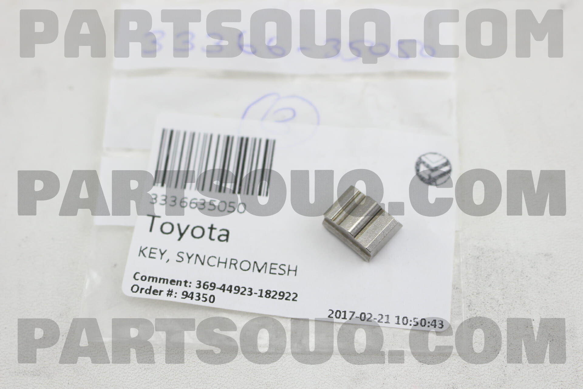KEY, SYNCHROMESH SHIFTING, NO.2 3336635050 | Toyota Parts | PartSouq