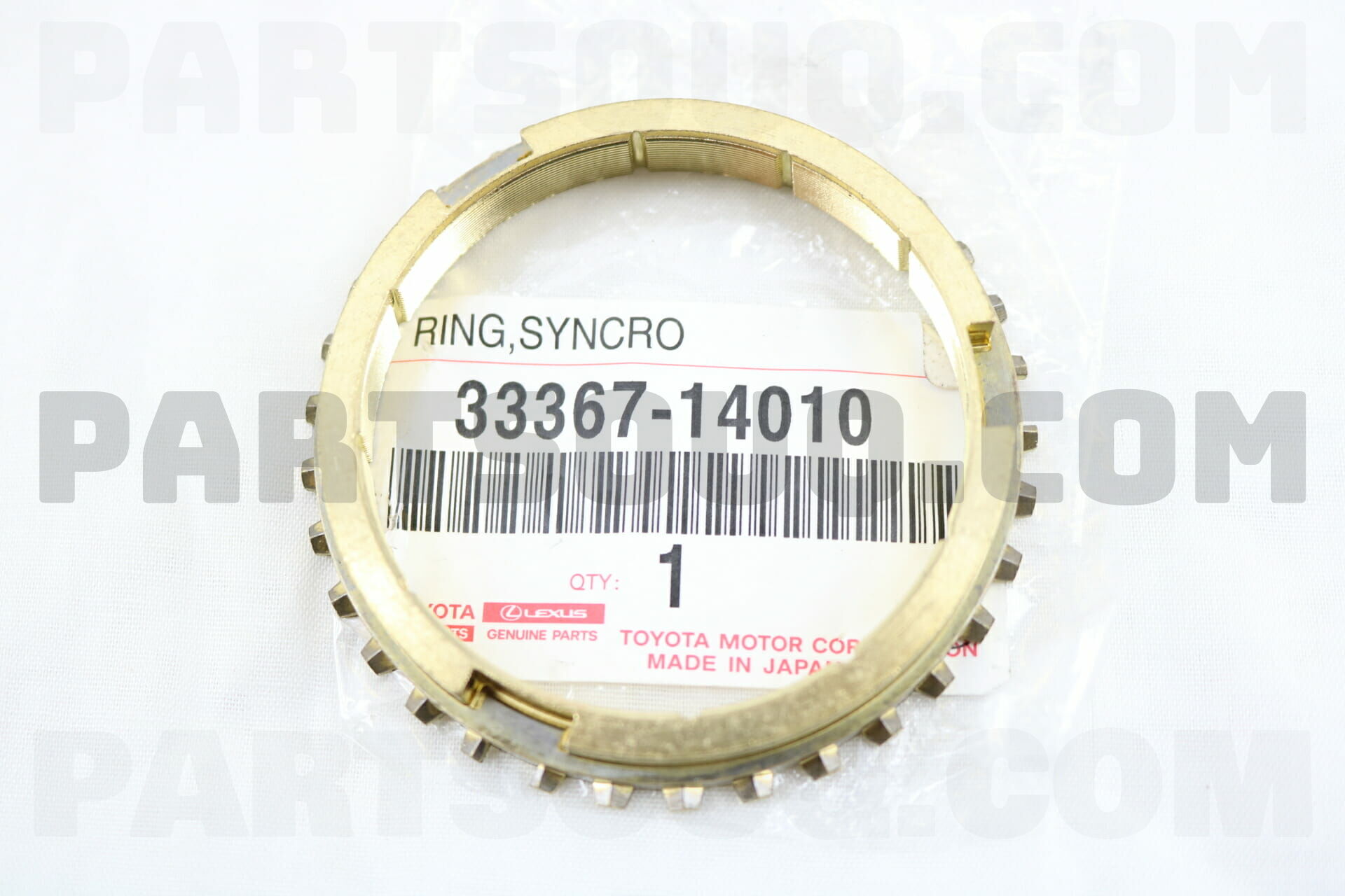 ゆ RING, SYNCHRONIZER (FOR TRANSFER FRONT DRIVE CLUTCH