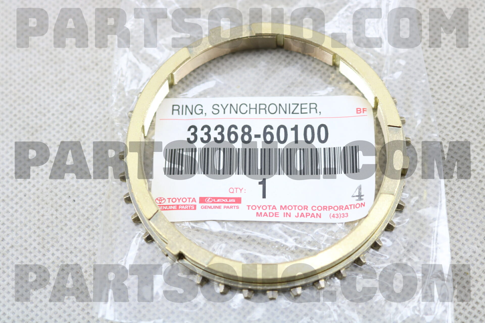 RING, SYNCHRONIZER, NO.2 333680K020 | Toyota Parts | PartSouq