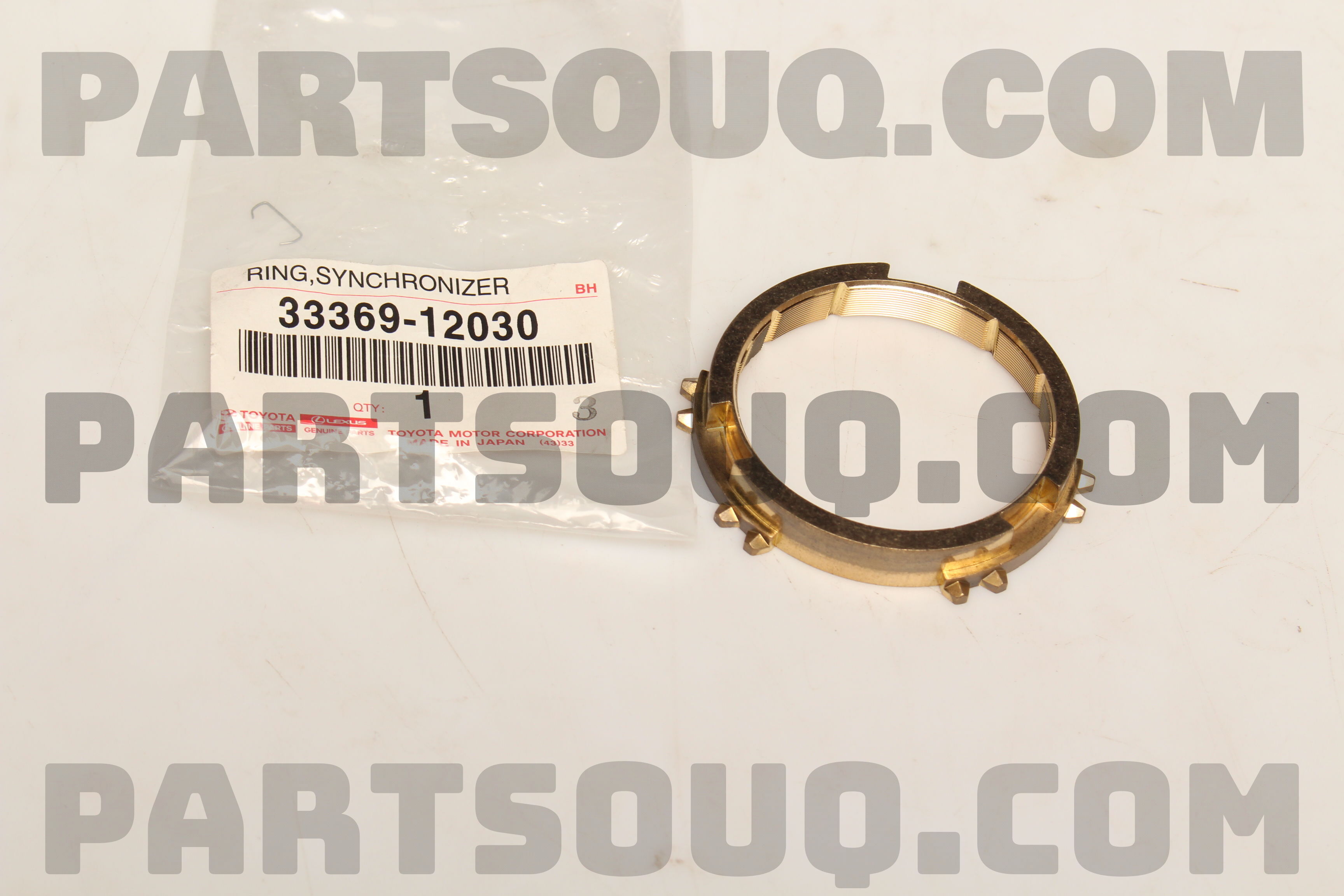 RING, SYNCHRONIZER, NO.3 3336912030 | Toyota Parts | PartSouq