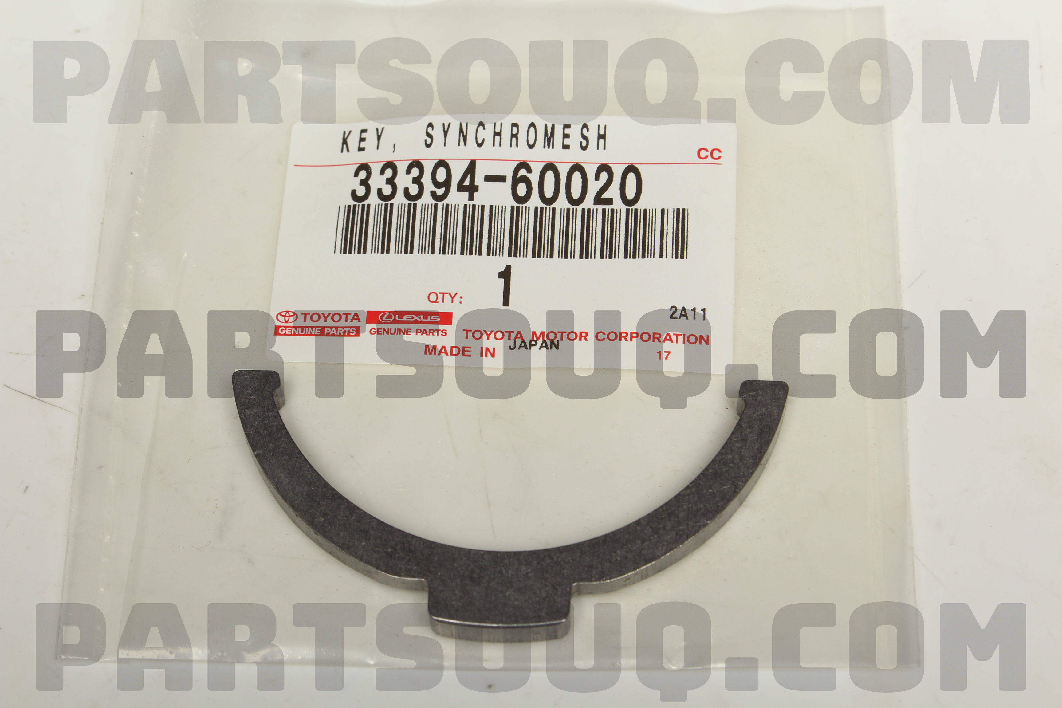 KEY, SYNCHROMESH SHIFTING, NO.3 3339460020 | Toyota Parts | PartSouq
