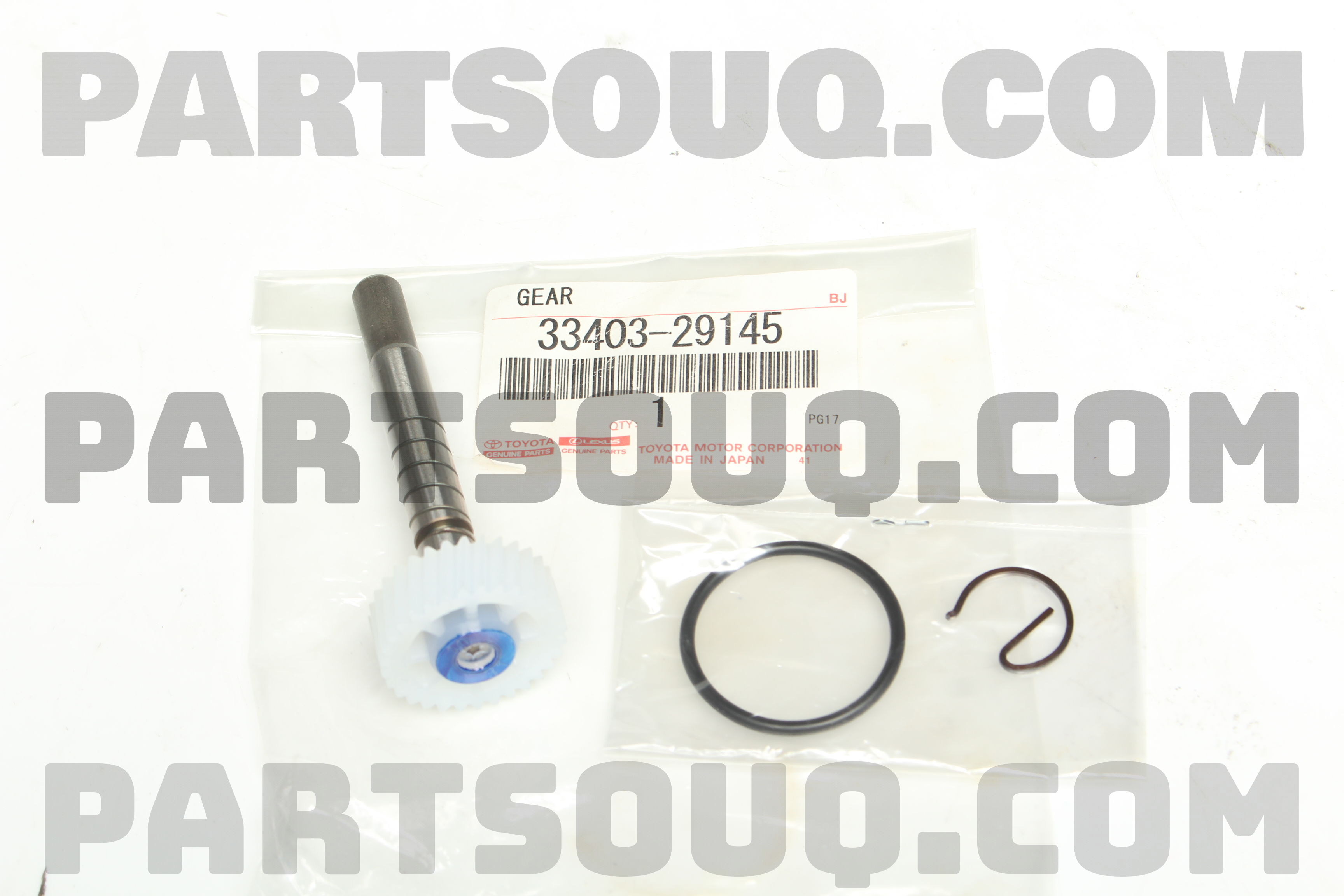 GEAR SUB-ASSY, SPEEDOMETER DRIVEN (ATM) 3340329145 | Toyota Parts ...