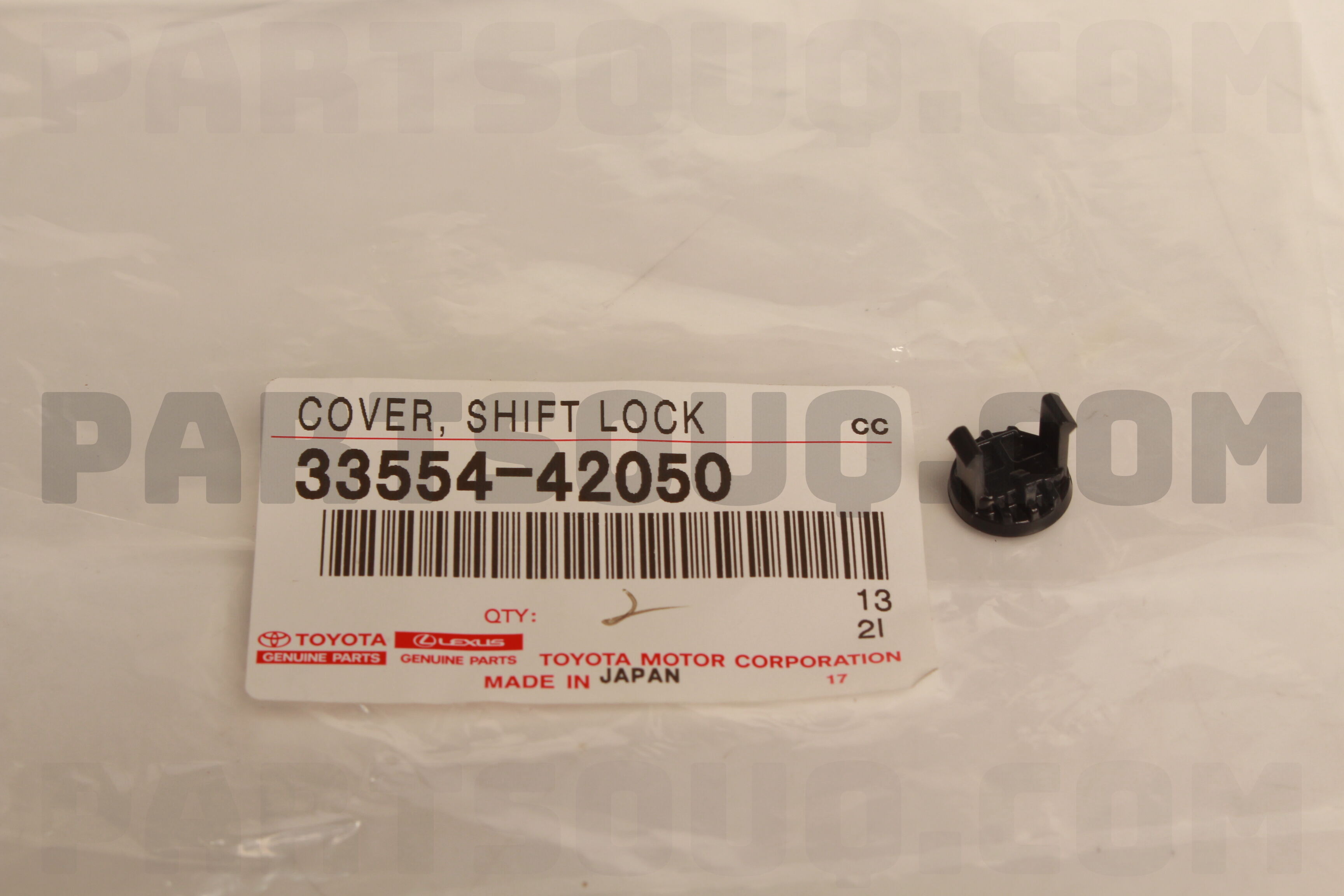 COVER SHIFT LOCK 3355442050 | Toyota Parts | PartSouq COVER SHIFT LOCK 3355442050 | Toyota Parts | PartSouq
