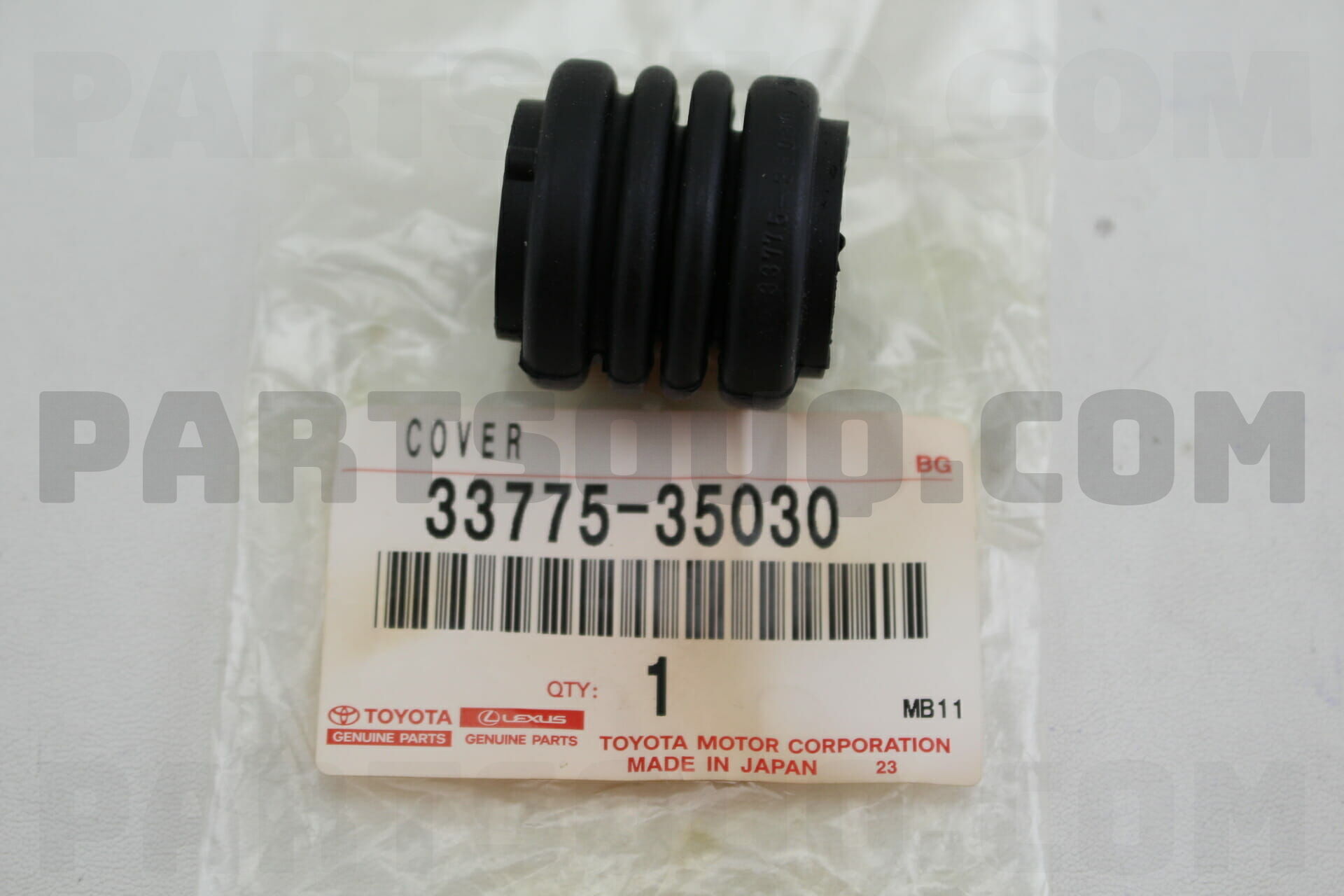 COVER, CROSS SHAFT DUST (FOR COLUMN SHIFT) 3377535030