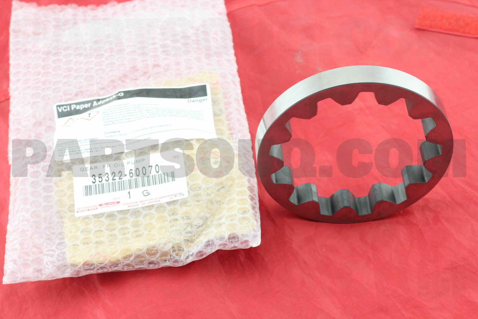 GEAR, FRONT OIL PUMP DRIVEN 3532260070 Toyota Parts PartSouq