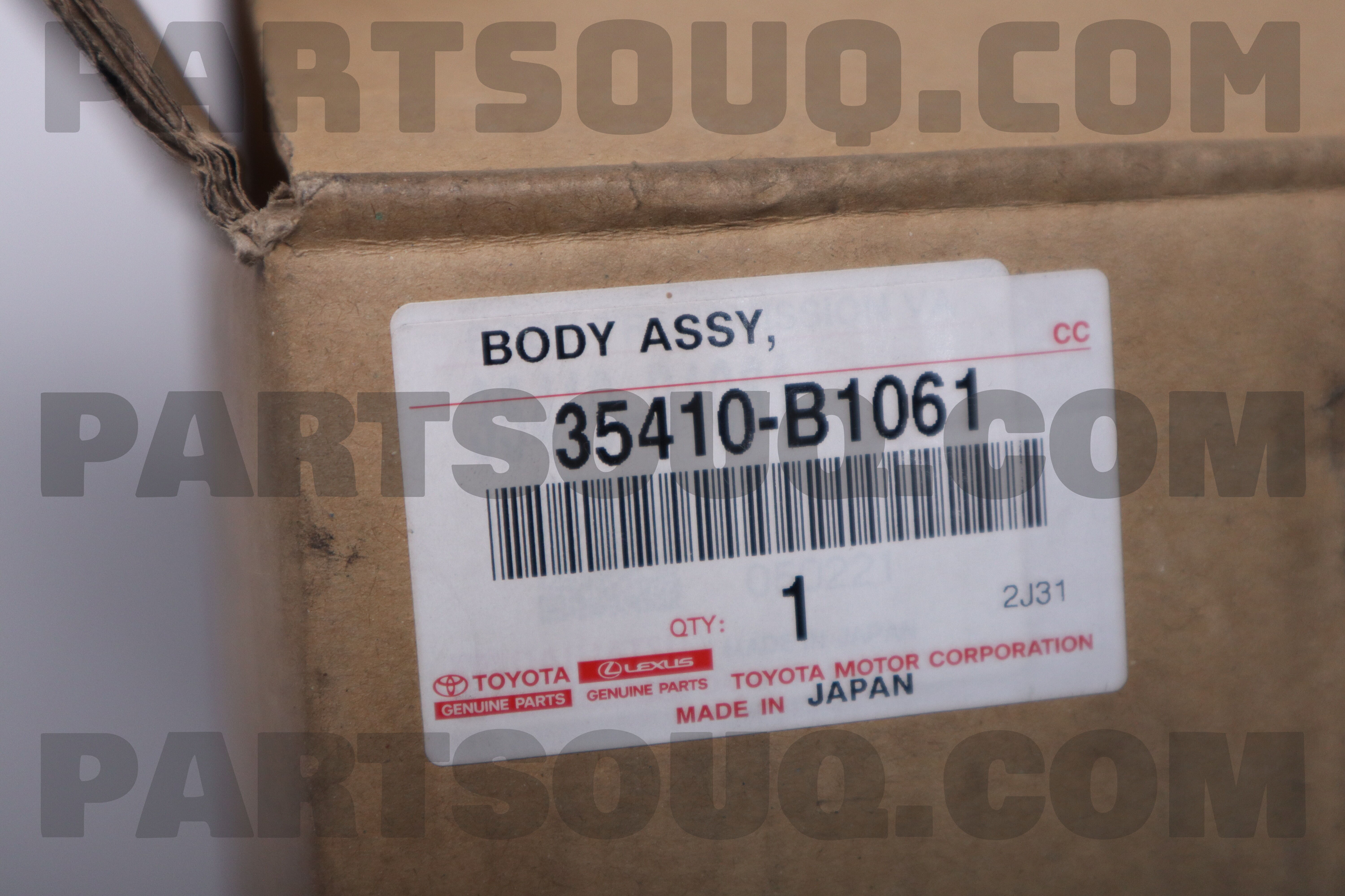 BODY ASSY, TRANSMISSION VALVE 35410B1061 | Toyota Parts | PartSouq