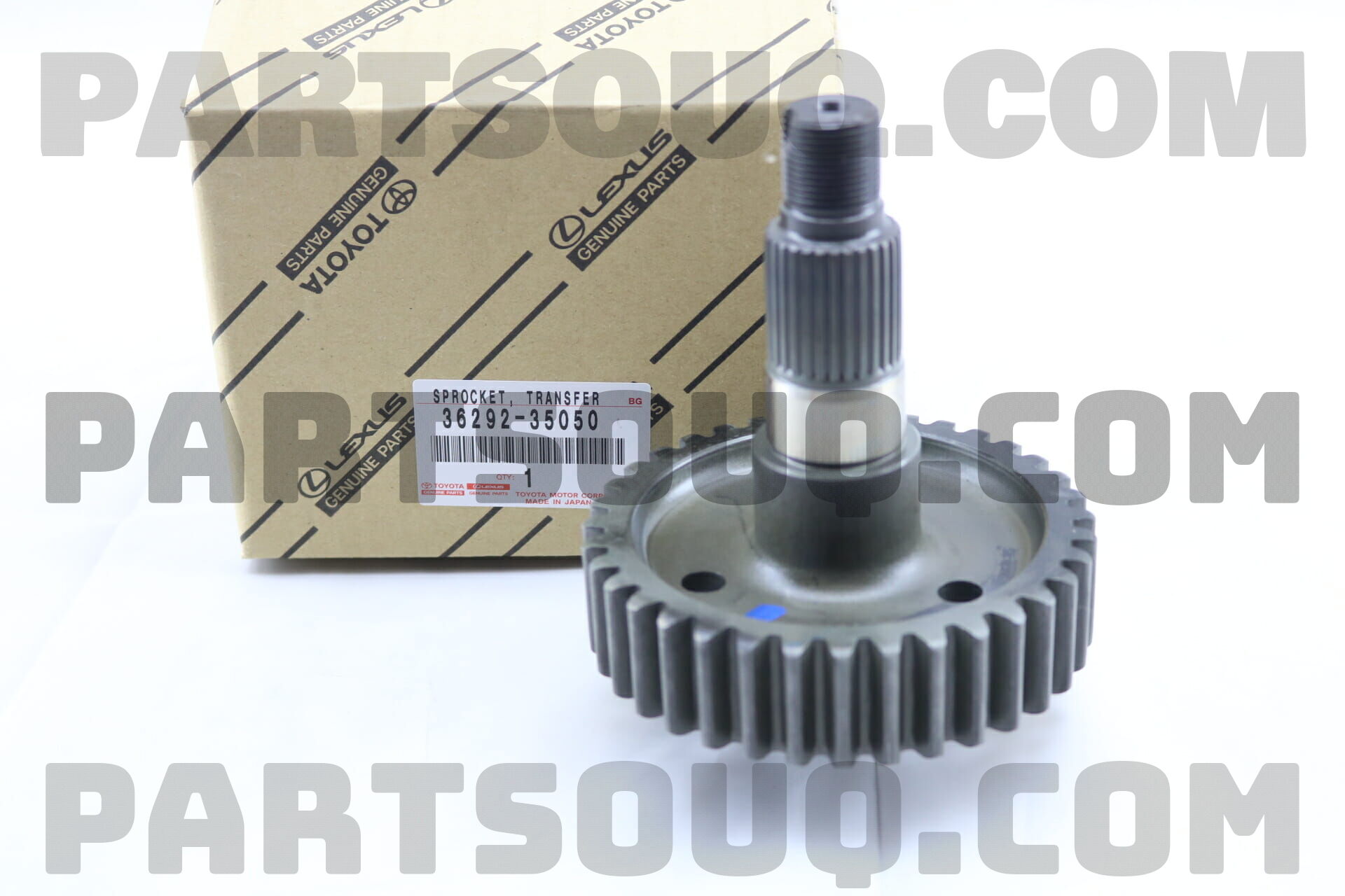 SPROCKET, TRANSFER DRIVEN 3629235050 | Toyota Parts | PartSouq