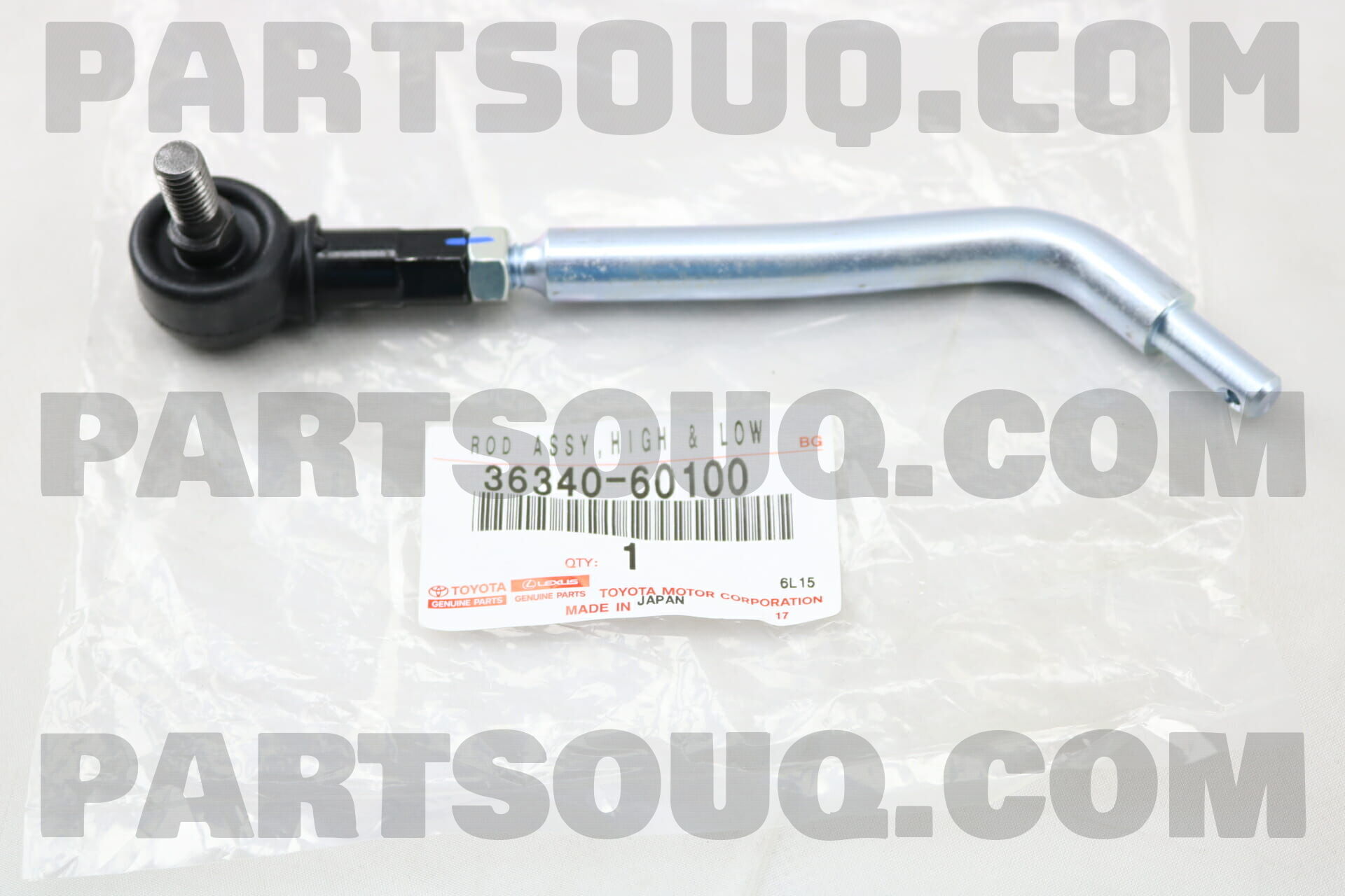ROD ASSY, HIGH AND LOW SHIFT, NO.2 3634060100 | Toyota Parts | PartSouq