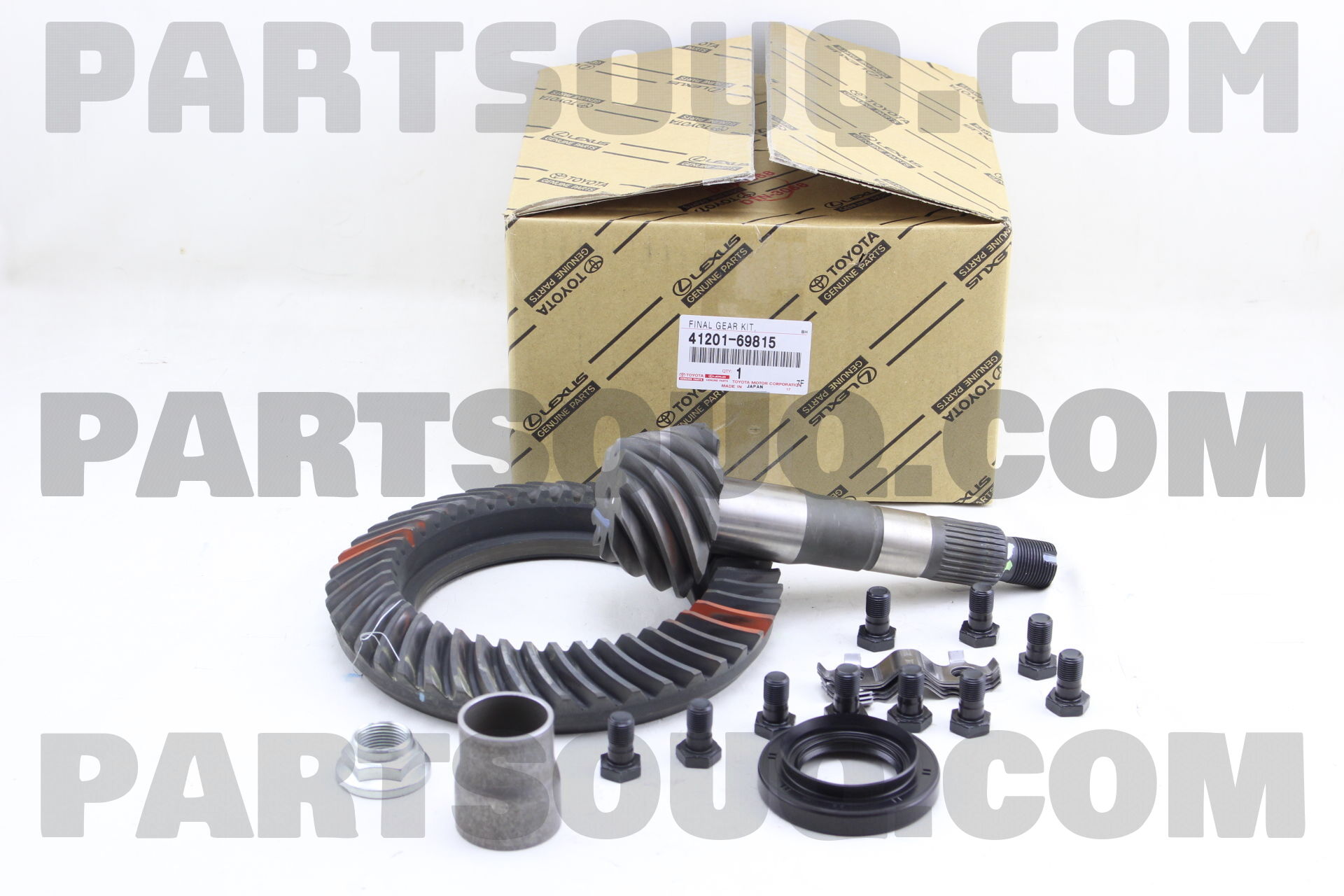 FINAL GEAR KIT, DIFFERENTIAL, FRONT 4120169815 | Toyota Parts