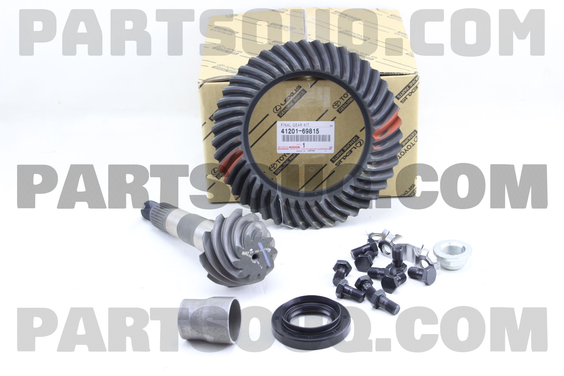 FINAL GEAR KIT, DIFFERENTIAL, FRONT 4120169815 | Toyota Parts