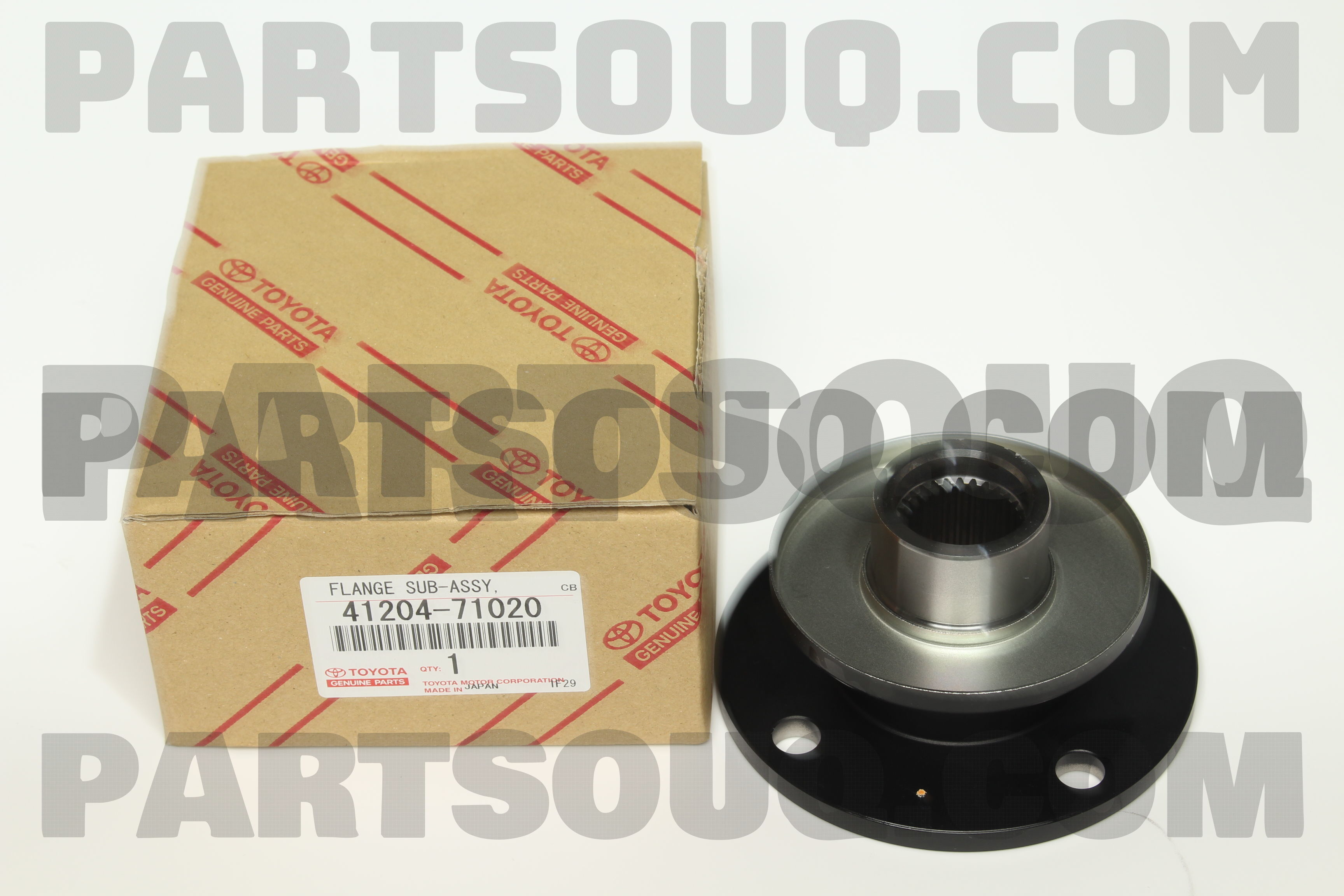 FLANGE SUB-ASSY, REAR DRIVE PINION COMPANION, REAR 4120471020 | Toyota ...