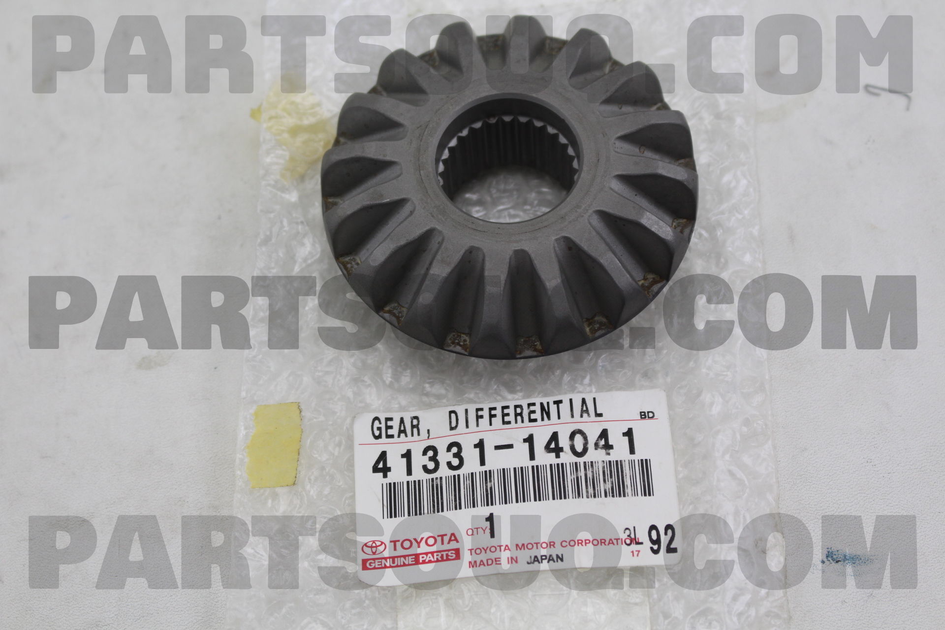 GEAR, FRONT DIFFERENTIAL SIDE 4133114041 | Toyota Parts | PartSouq