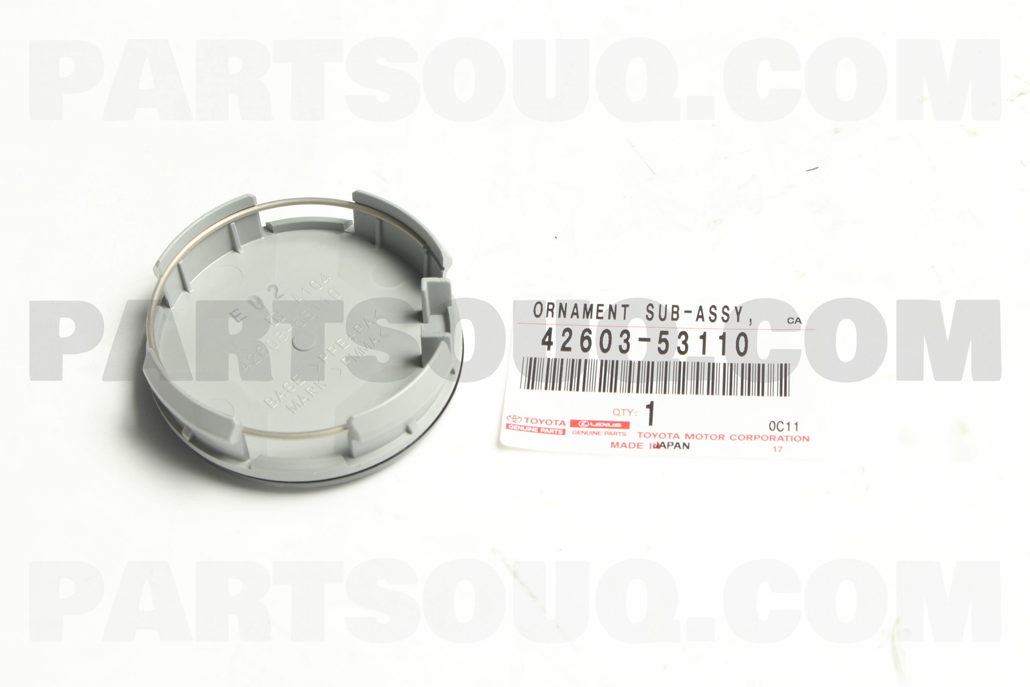 ORNAMENT SUB-ASSY, WHEEL HUB 4260353110 | Toyota Parts
