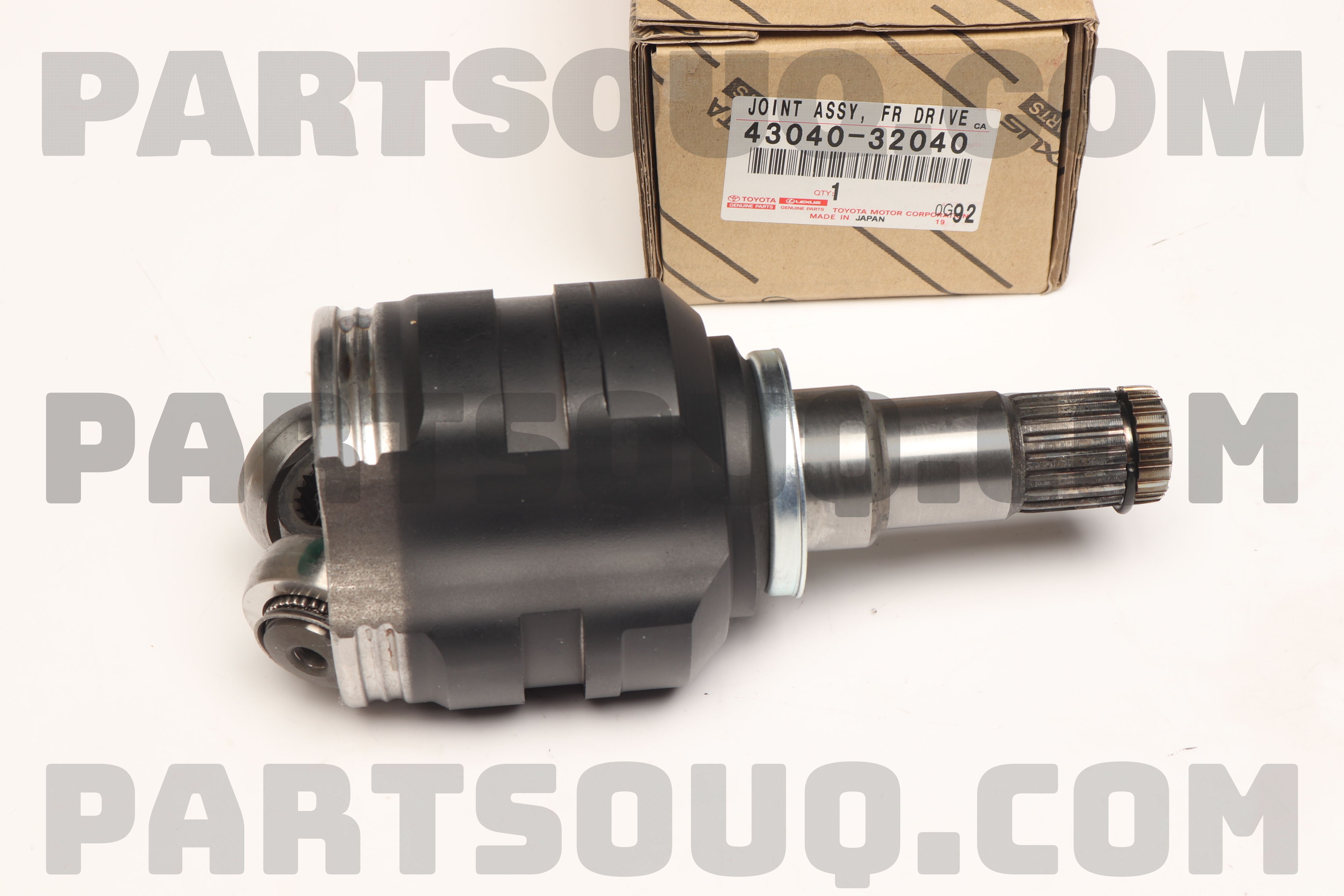 JOINT ASSY, FRONT DRIVE INBOARD, RH/LH 4304032040 | Toyota Parts