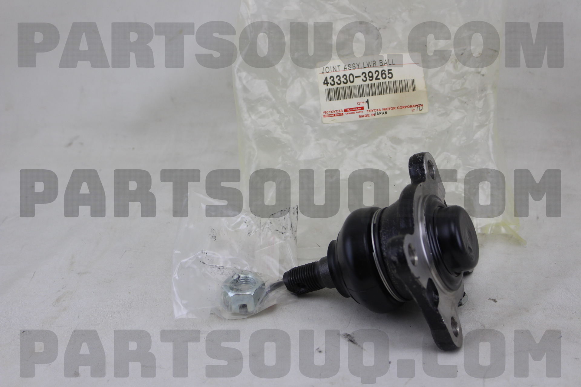 JOINT ASSY, LOWER BALL, FRONT RH 4333039265 | Toyota Parts | PartSouq