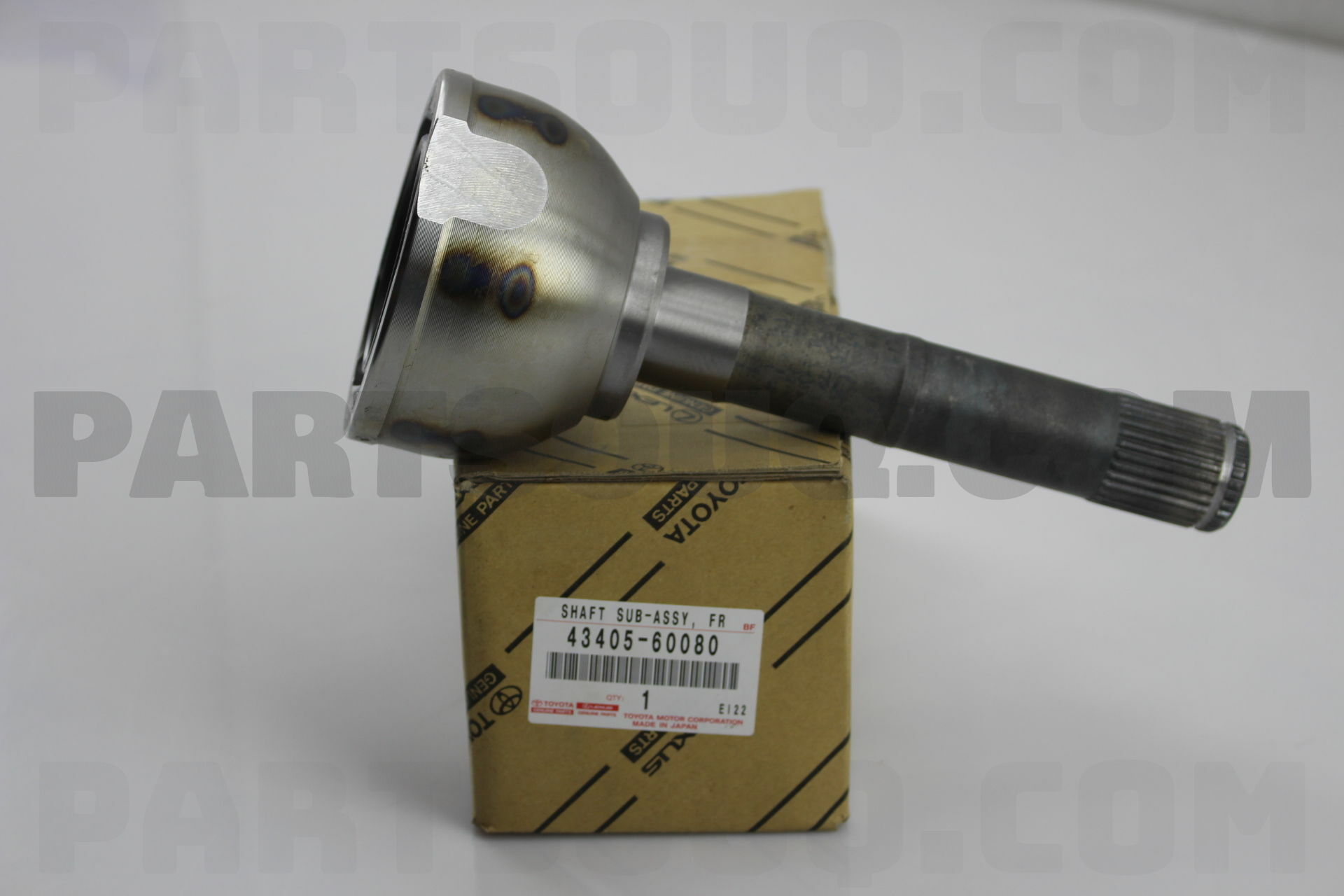 SHAFT SUB-ASSY, FRONT AXLE OUTER 4340560080 | Toyota Parts