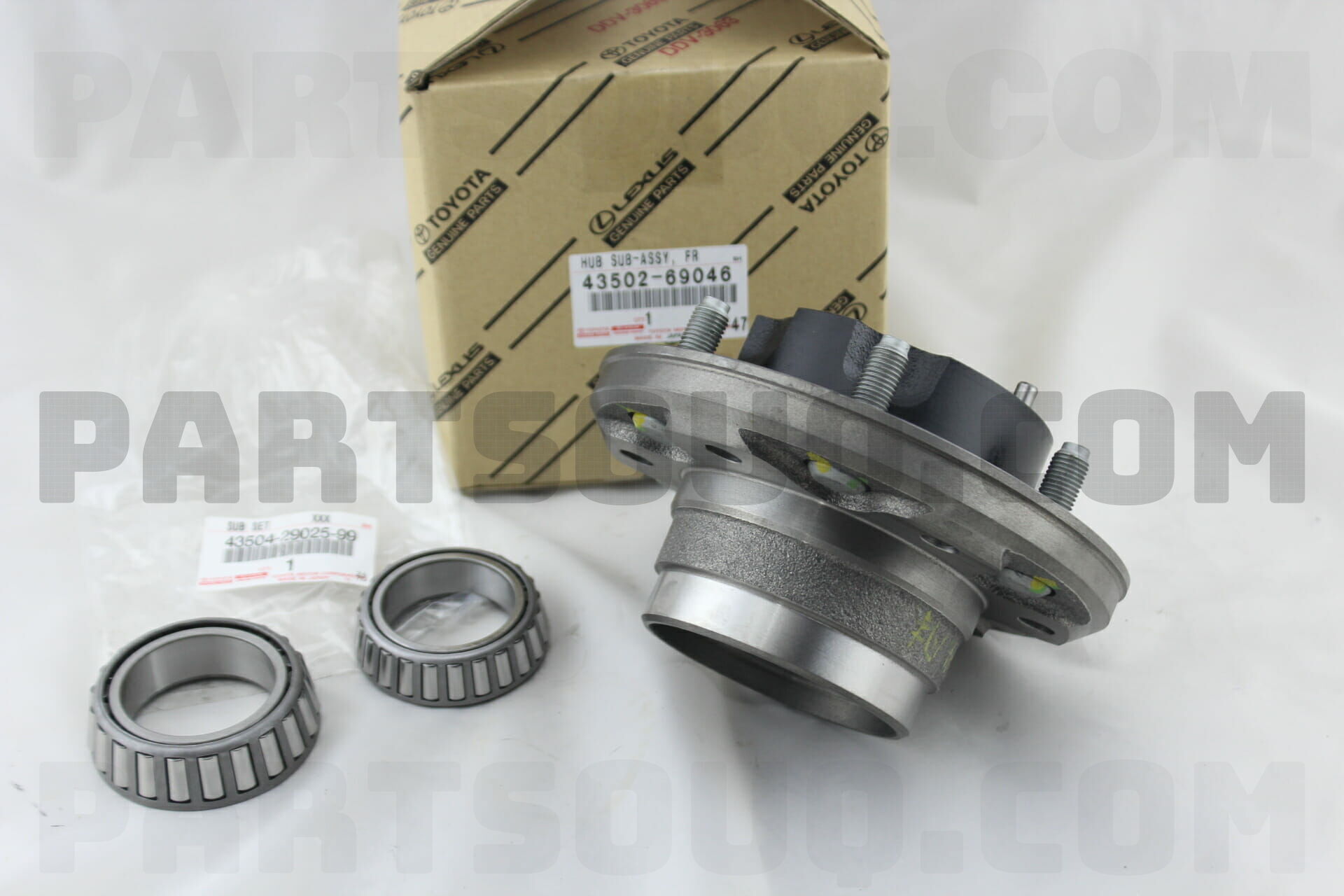HUB SUB-ASSY FR AXL 4350269046 | Toyota Parts | PartSouq
