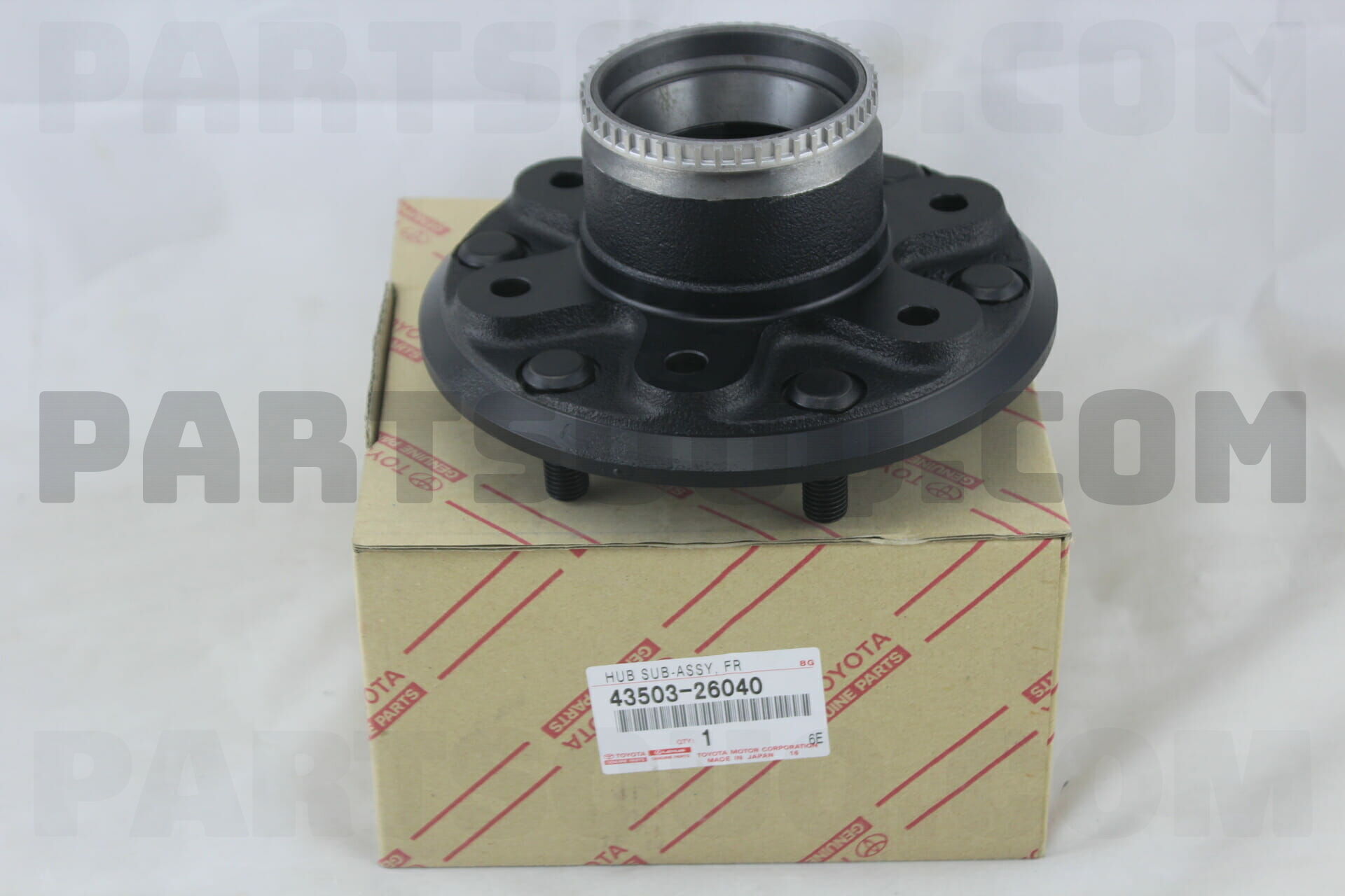 HUB SUB-ASSY, FRONT AXLE 4350326040 | Toyota Parts | PartSouq