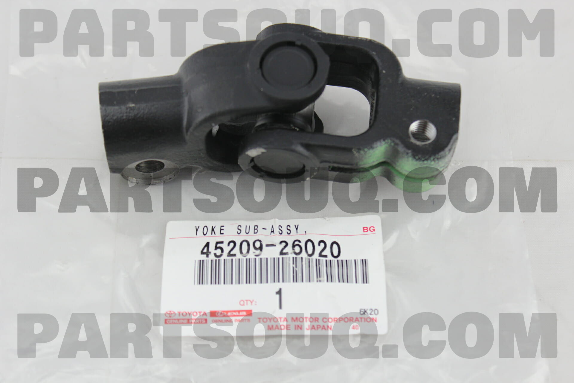 Genuine OEM Toyota Steering Sliding Yoke Sub-Assy 45209-50010 / 4520950010