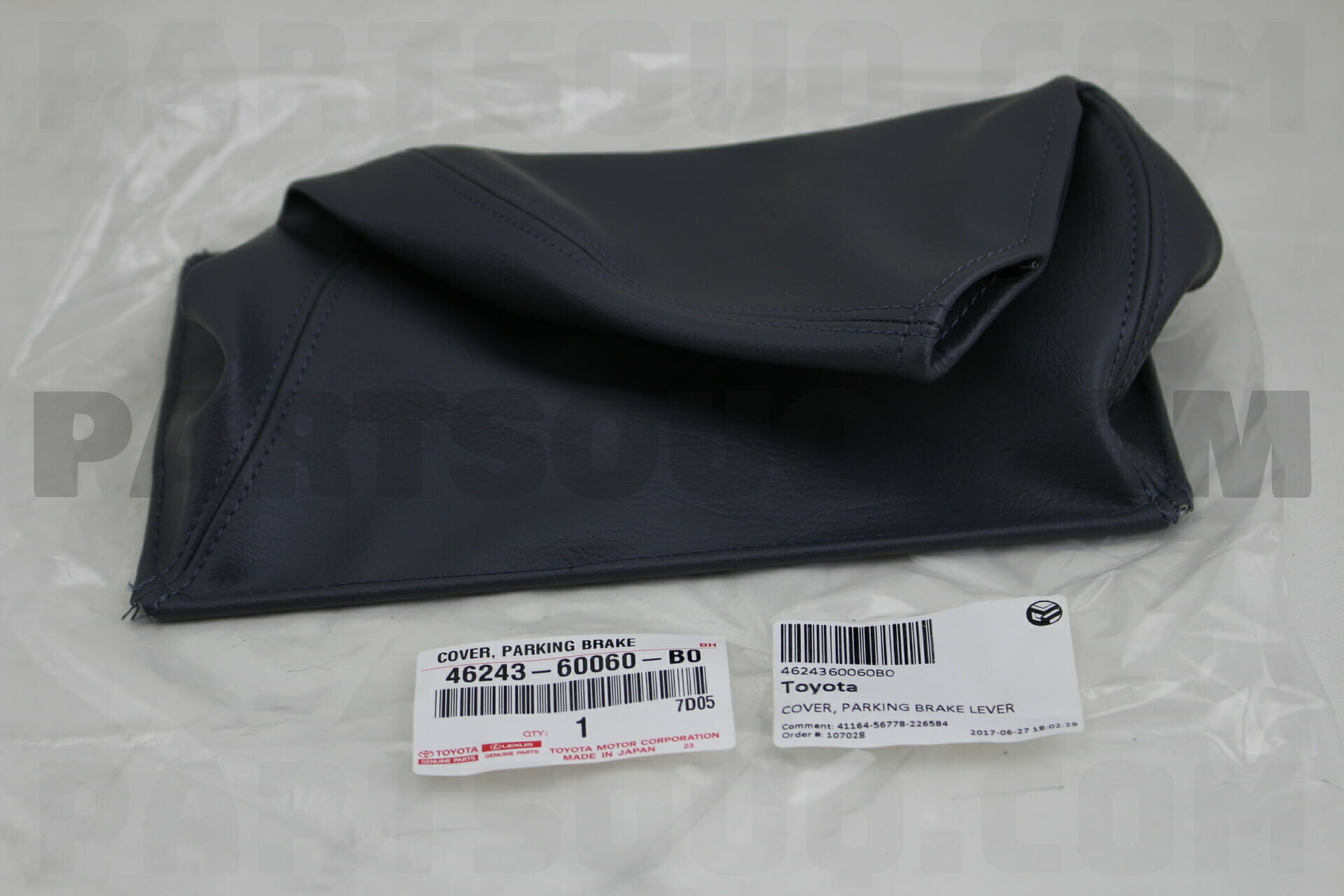 PARKING BRAKE LEVER 46243-60060-B0 4624360060B0 Genuine Toyota COVER 