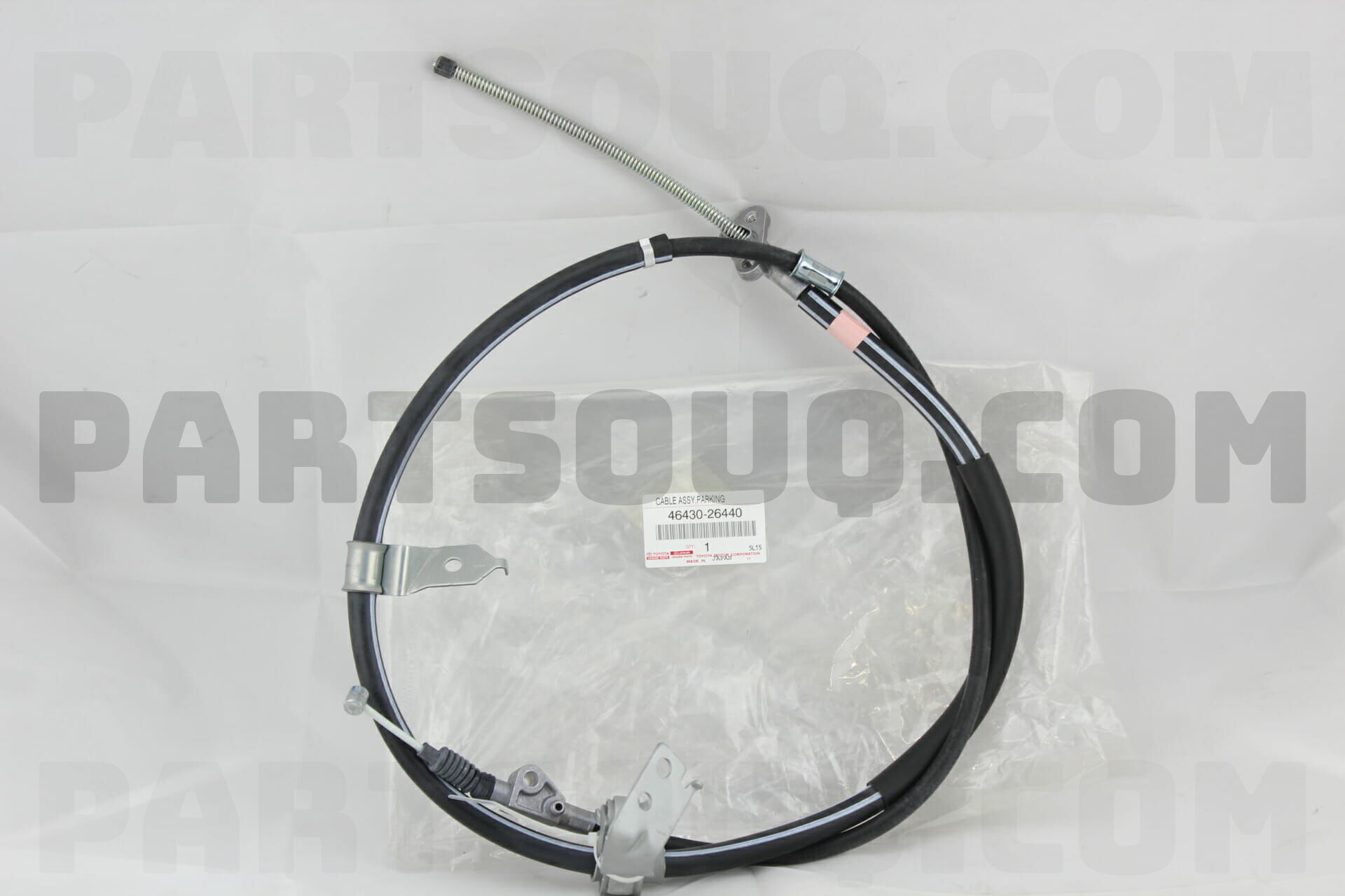CABLE ASSY, PARKING BRAKE, NO.3 4643026440 | Toyota Parts