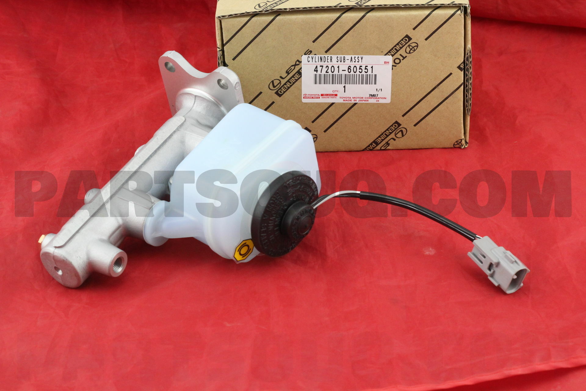 CYLINDER SUB-ASSY, BRAKE MASTER 4720160551 | Toyota Parts