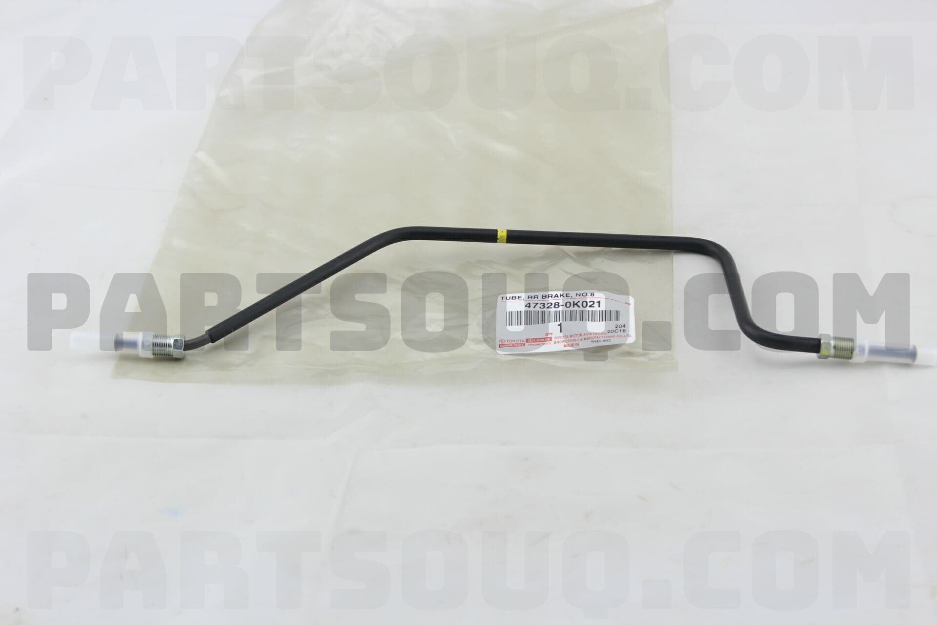 大特価 TUBE, PartSouq | Parts Toyota | 473280K021 NO.8 BRAKE, REAR リンス・コンディショナー