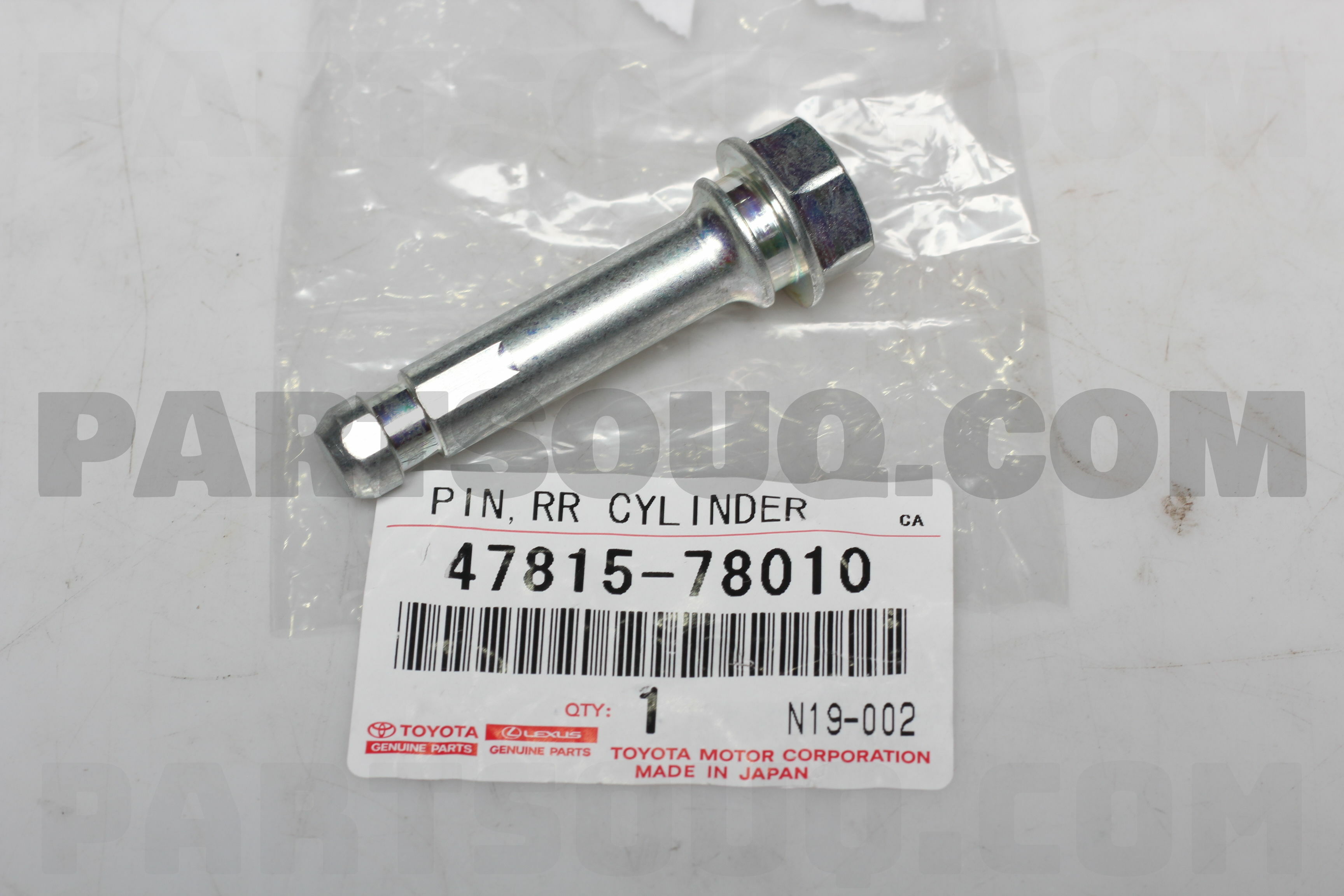 高品質の人気 CYLINDER RR PIN, 4781578010 PartSouq | Parts Toyota | ショルダーバッグ