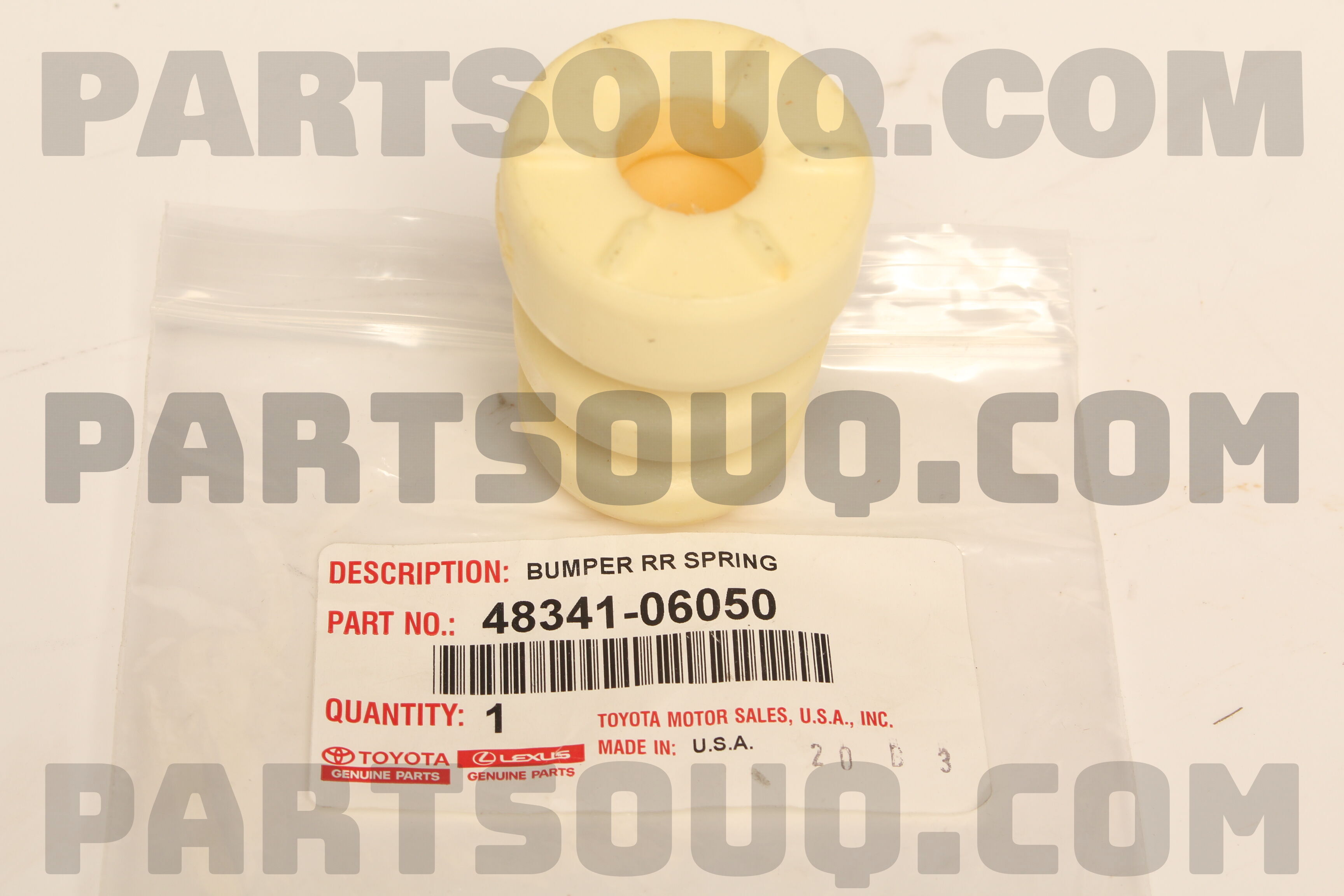 BUMPER, REAR SPRING, NO.1, RH/LH 4834106050 | Toyota Parts | PartSouq