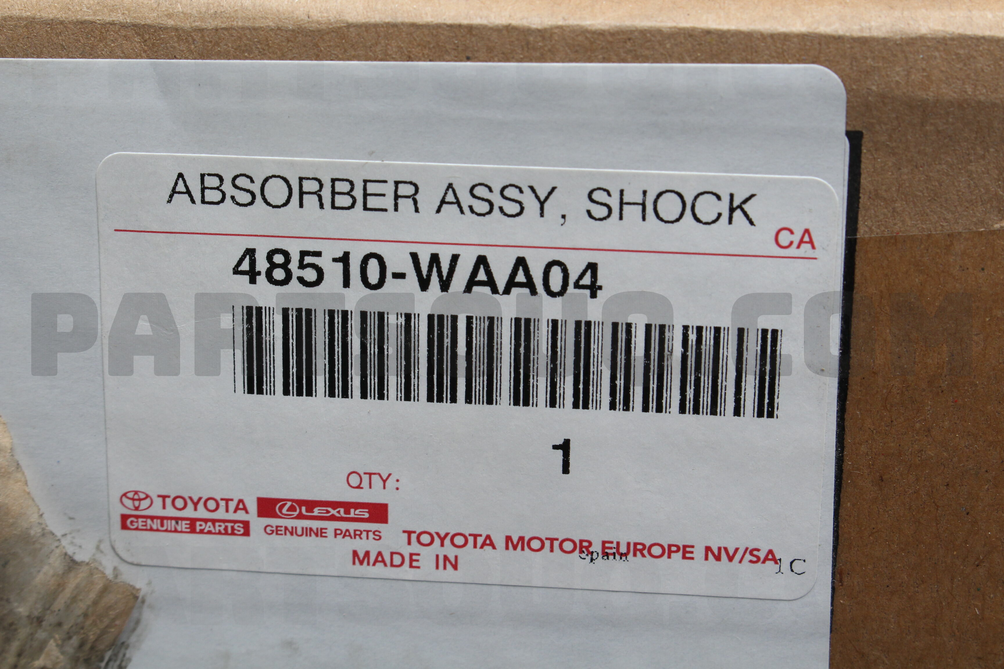 ABSORBER ASSY 48510WAA04 | Toyota Parts | PartSouq